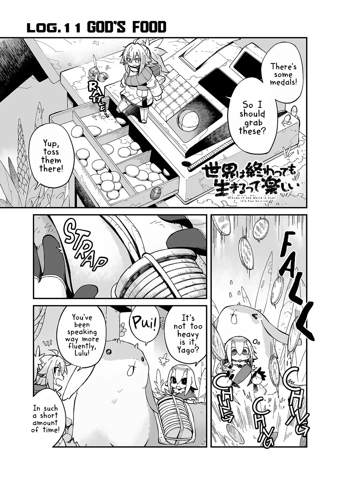 Sekai wa Owattemo Ikirutte Tanoshii Chapter 11 page 1 - 