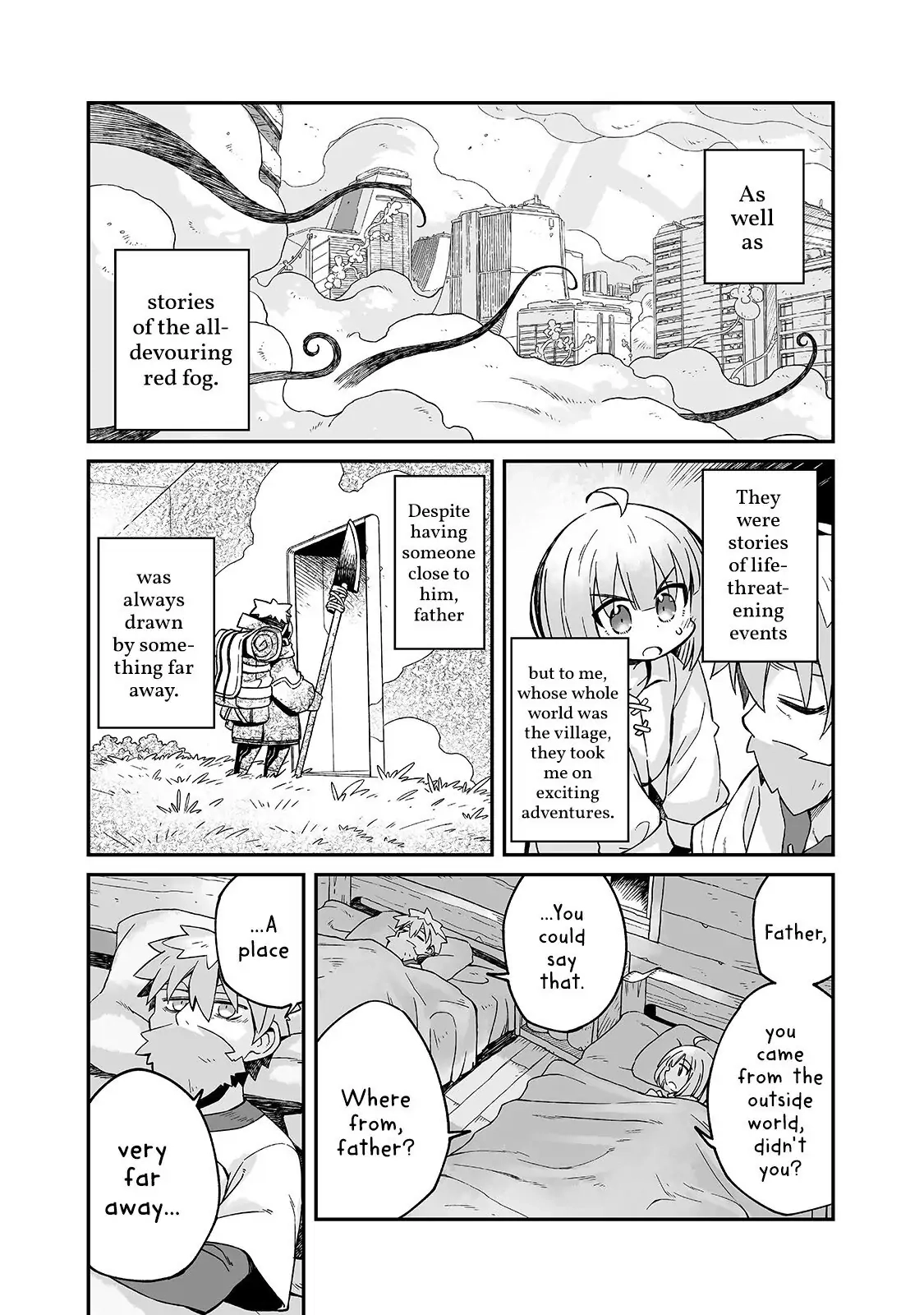 Sekai wa Owattemo Ikirutte Tanoshii Chapter 13 page 10 - 