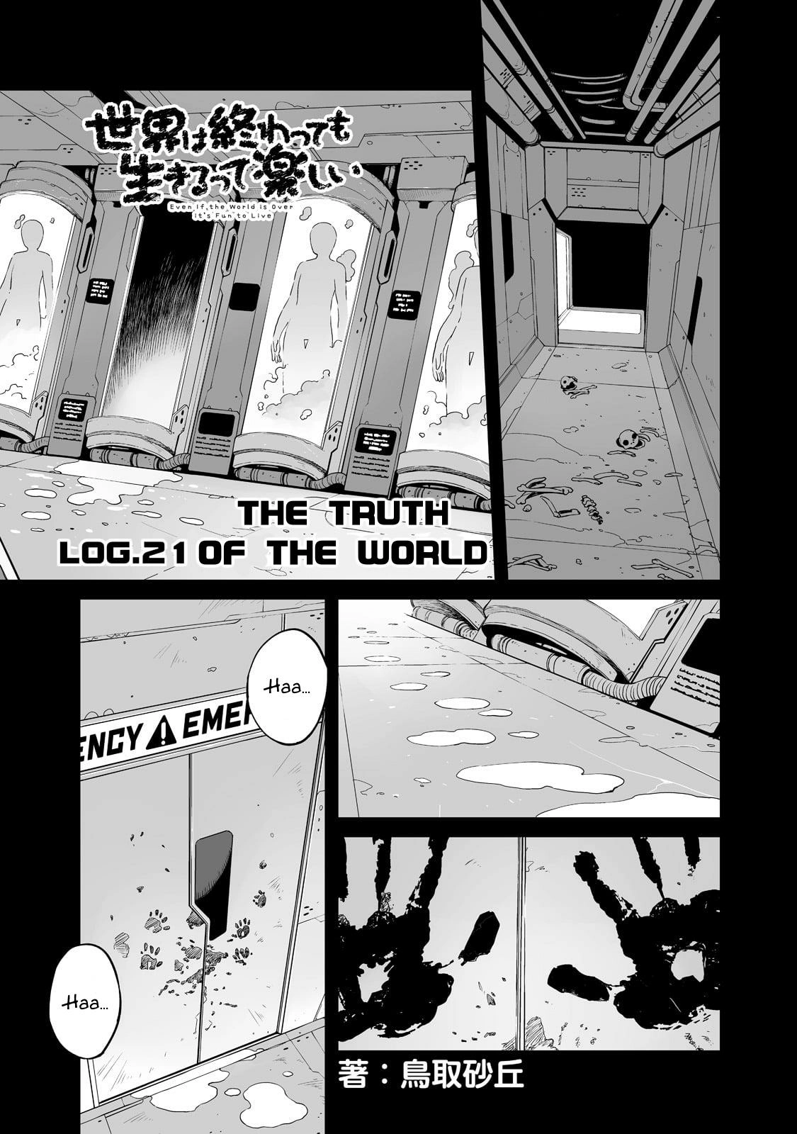 Sekai wa Owattemo Ikirutte Tanoshii Chapter 21.1 page 2 - 