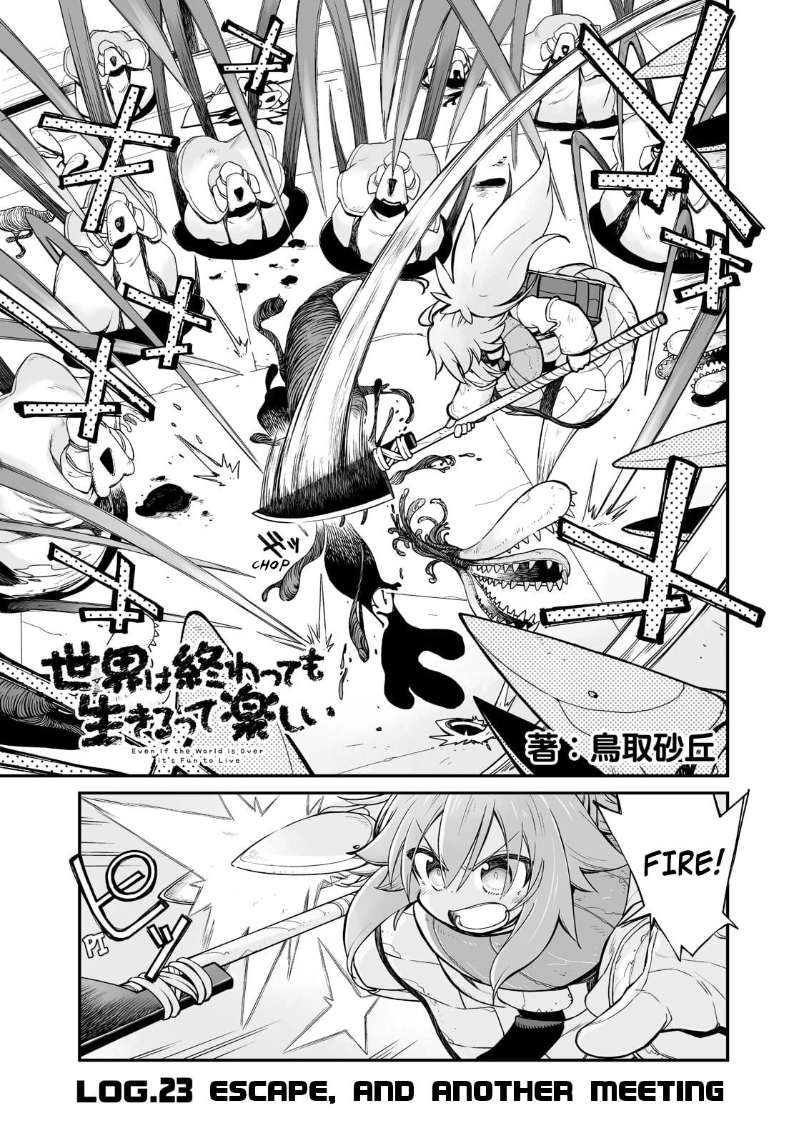 Sekai wa Owattemo Ikirutte Tanoshii Chapter 23 page 2 - 