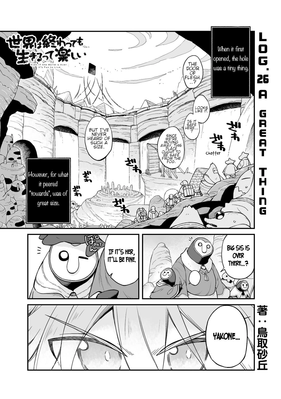Sekai wa Owattemo Ikirutte Tanoshii Chapter 26 page 2 - 