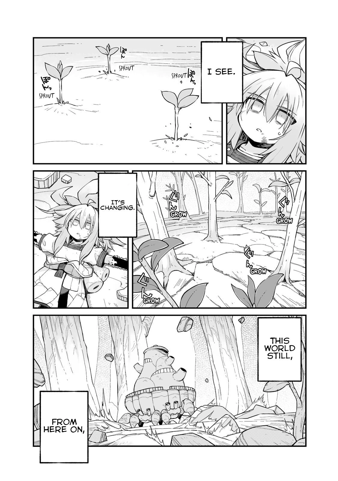 Sekai wa Owattemo Ikirutte Tanoshii Chapter 28.1 page 9 - 