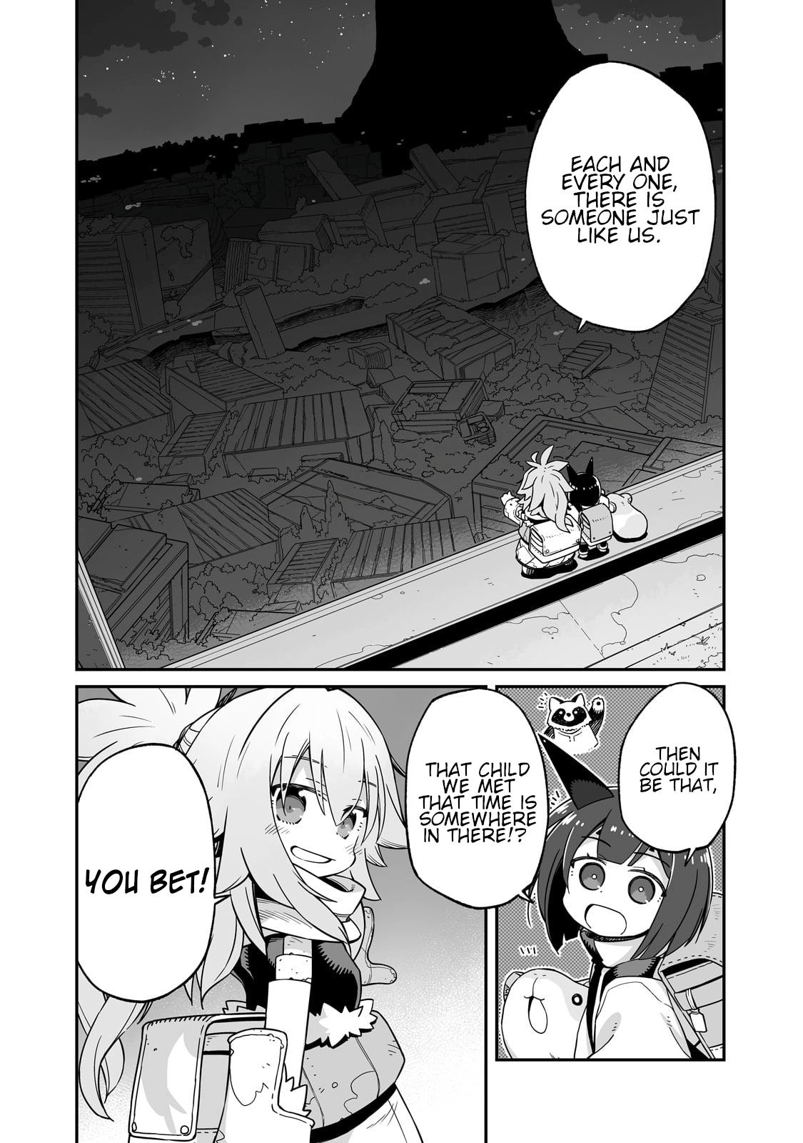 Sekai wa Owattemo Ikirutte Tanoshii Chapter 34.2 page 13 - 