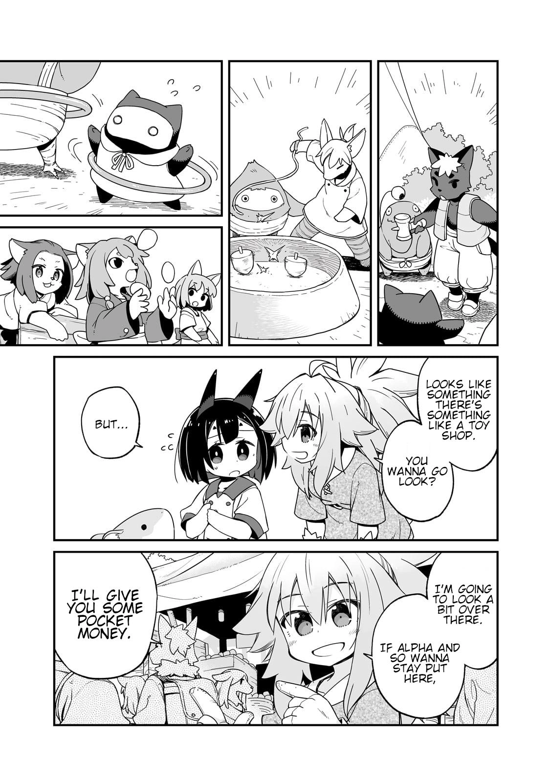 Sekai wa Owattemo Ikirutte Tanoshii Chapter 36.1 page 14 - 
