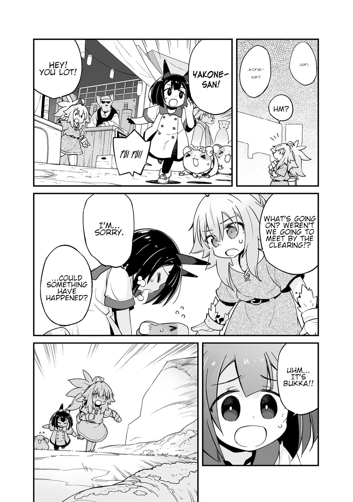 Sekai wa Owattemo Ikirutte Tanoshii Chapter 36.2 page 3 - 