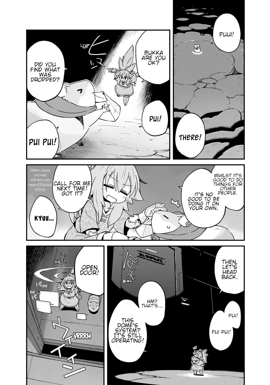 Sekai wa Owattemo Ikirutte Tanoshii Chapter 36.2 page 6 - 