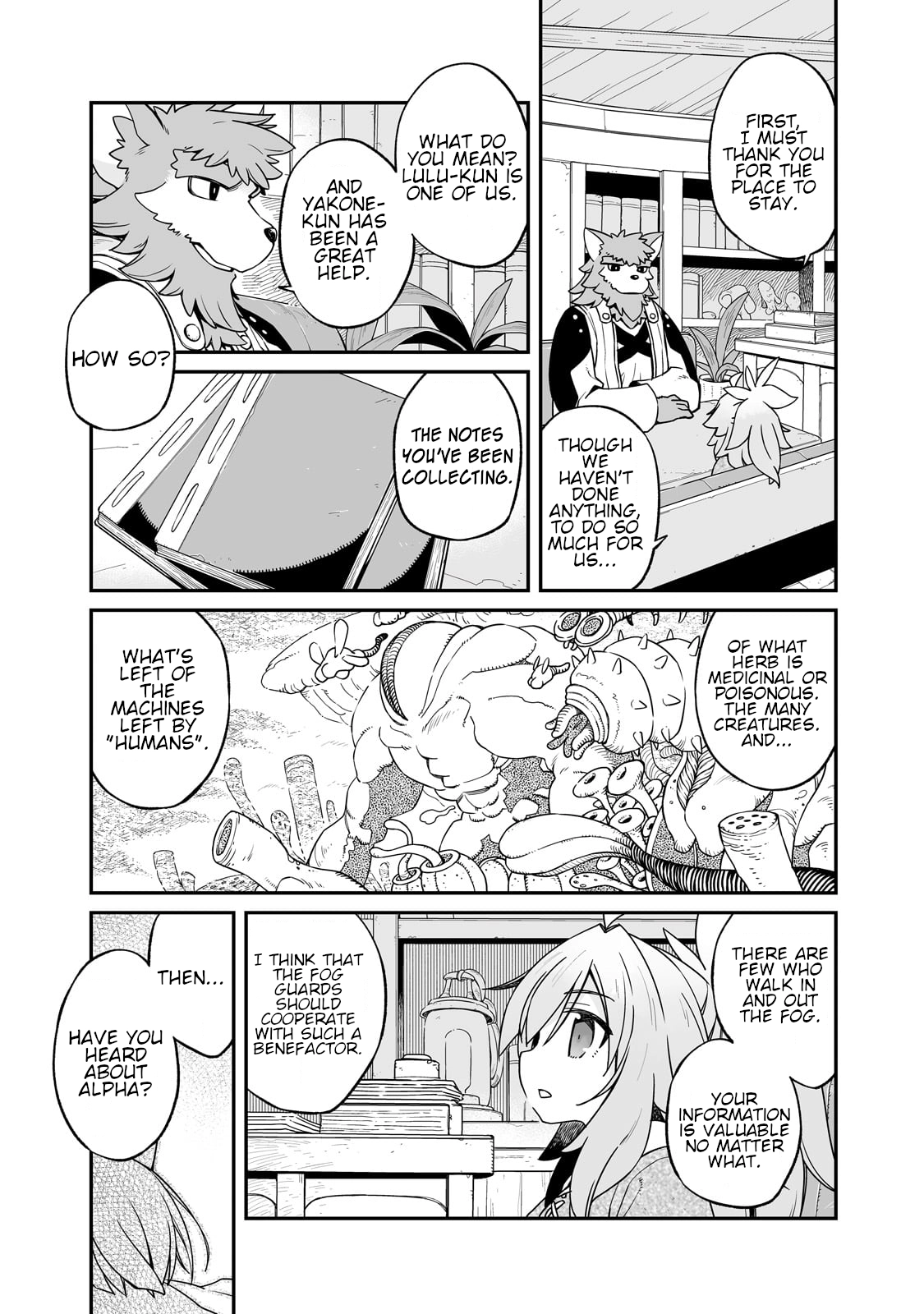 Sekai wa Owattemo Ikirutte Tanoshii Chapter 37.1 page 10 - 