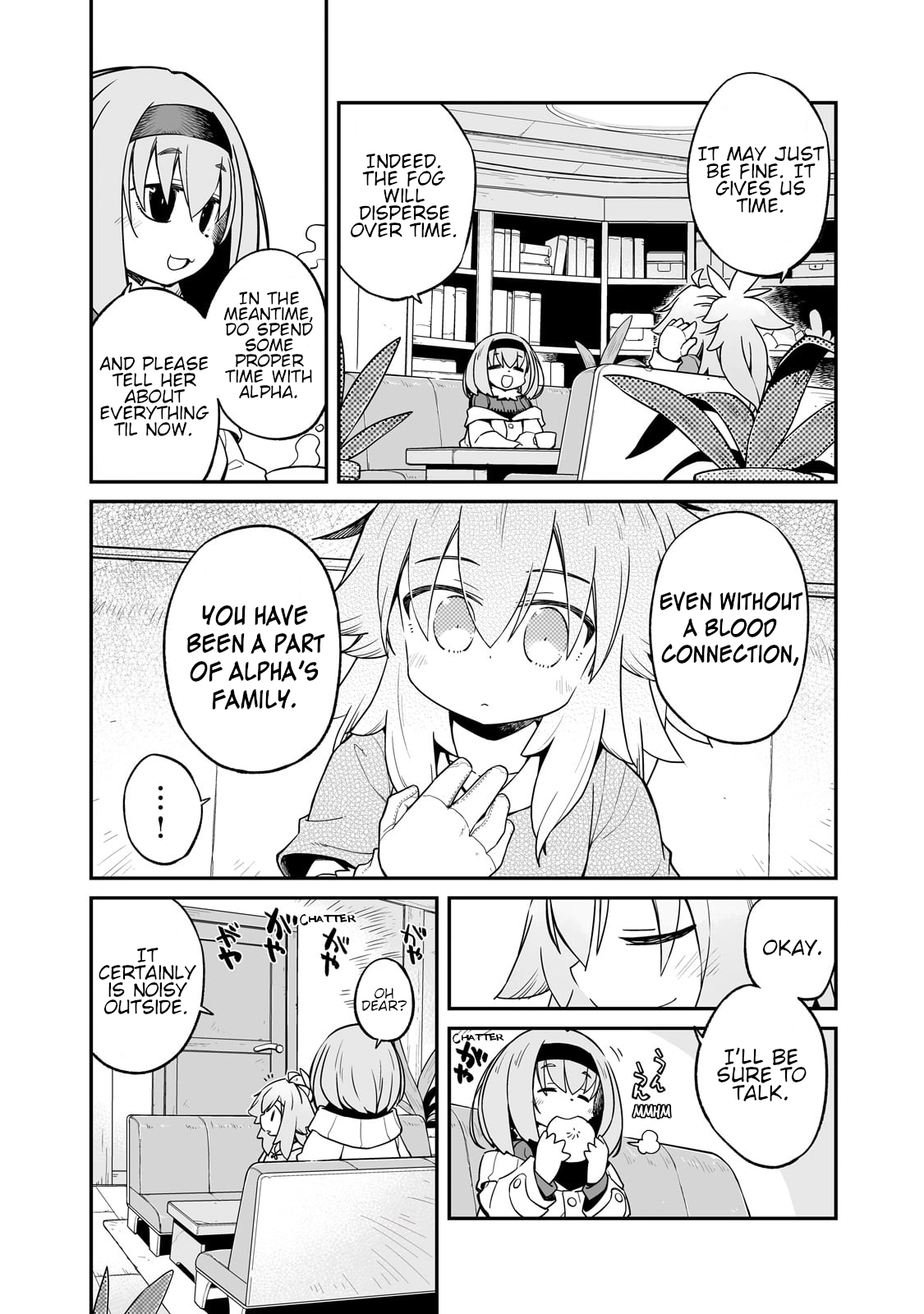 Sekai wa Owattemo Ikirutte Tanoshii Chapter 37.2 page 4 - 