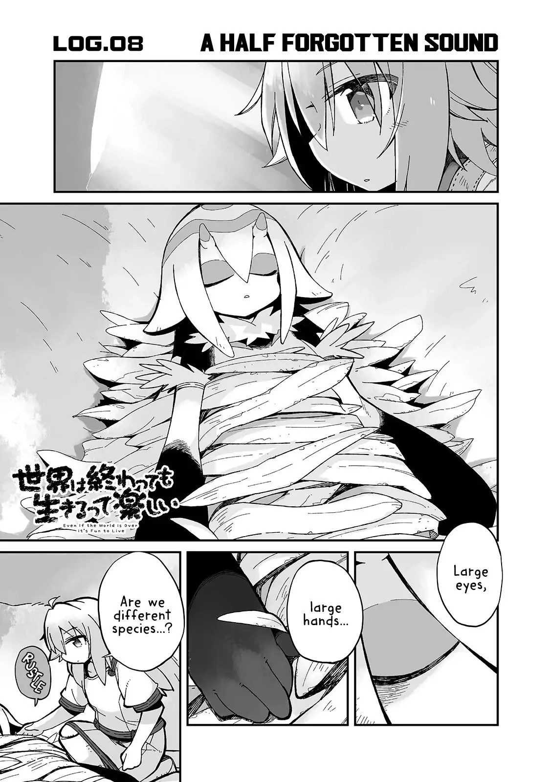 Sekai wa Owattemo Ikirutte Tanoshii Chapter 8 page 1 - 