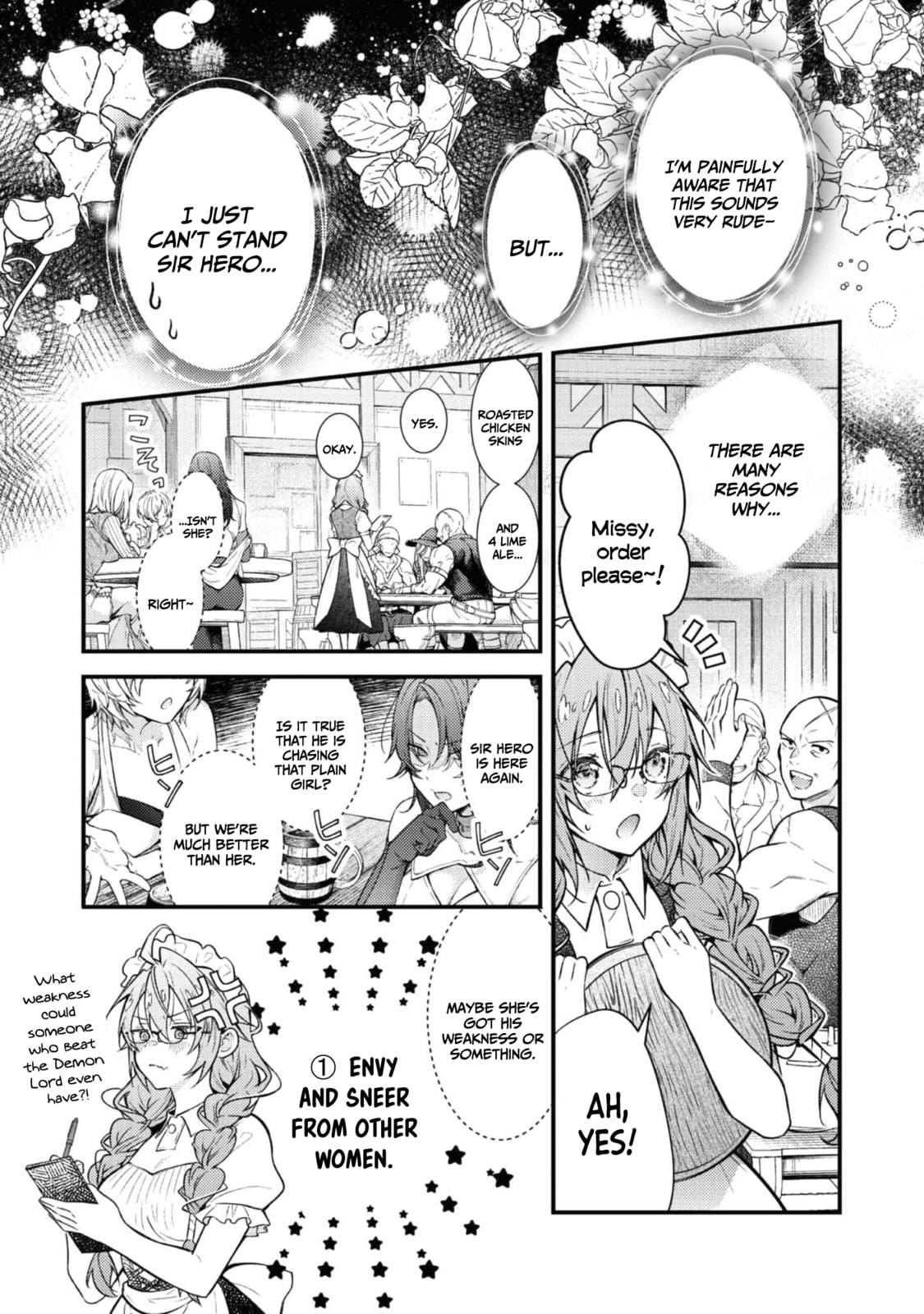 Sekai wo Sukutta Saikyou Yuusha ni Stalker Sareru Muramusume no Hanashi Chapter 1 page 8 - 
