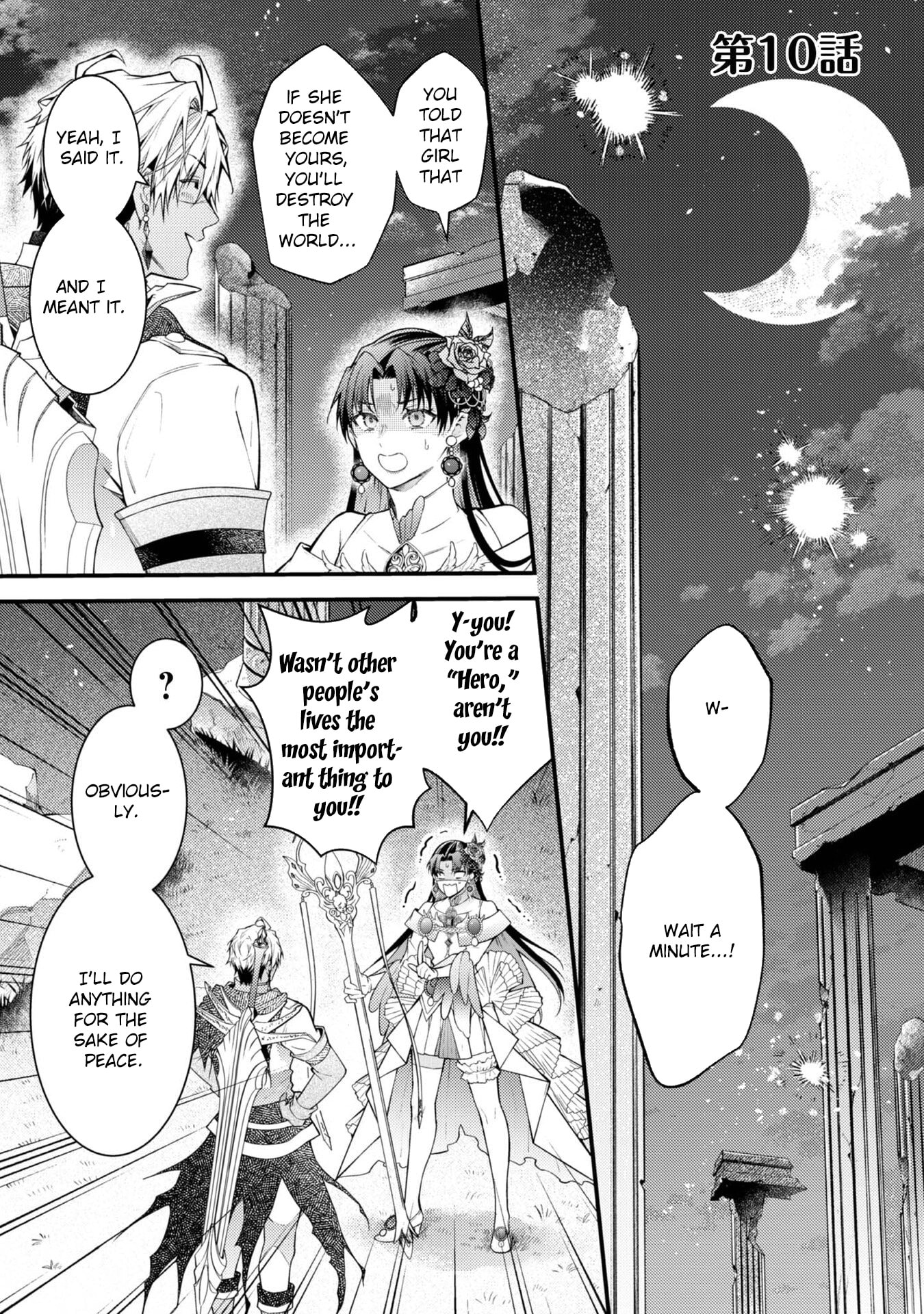 Sekai wo Sukutta Saikyou Yuusha ni Stalker Sareru Muramusume no Hanashi Chapter 10 page 1 - 