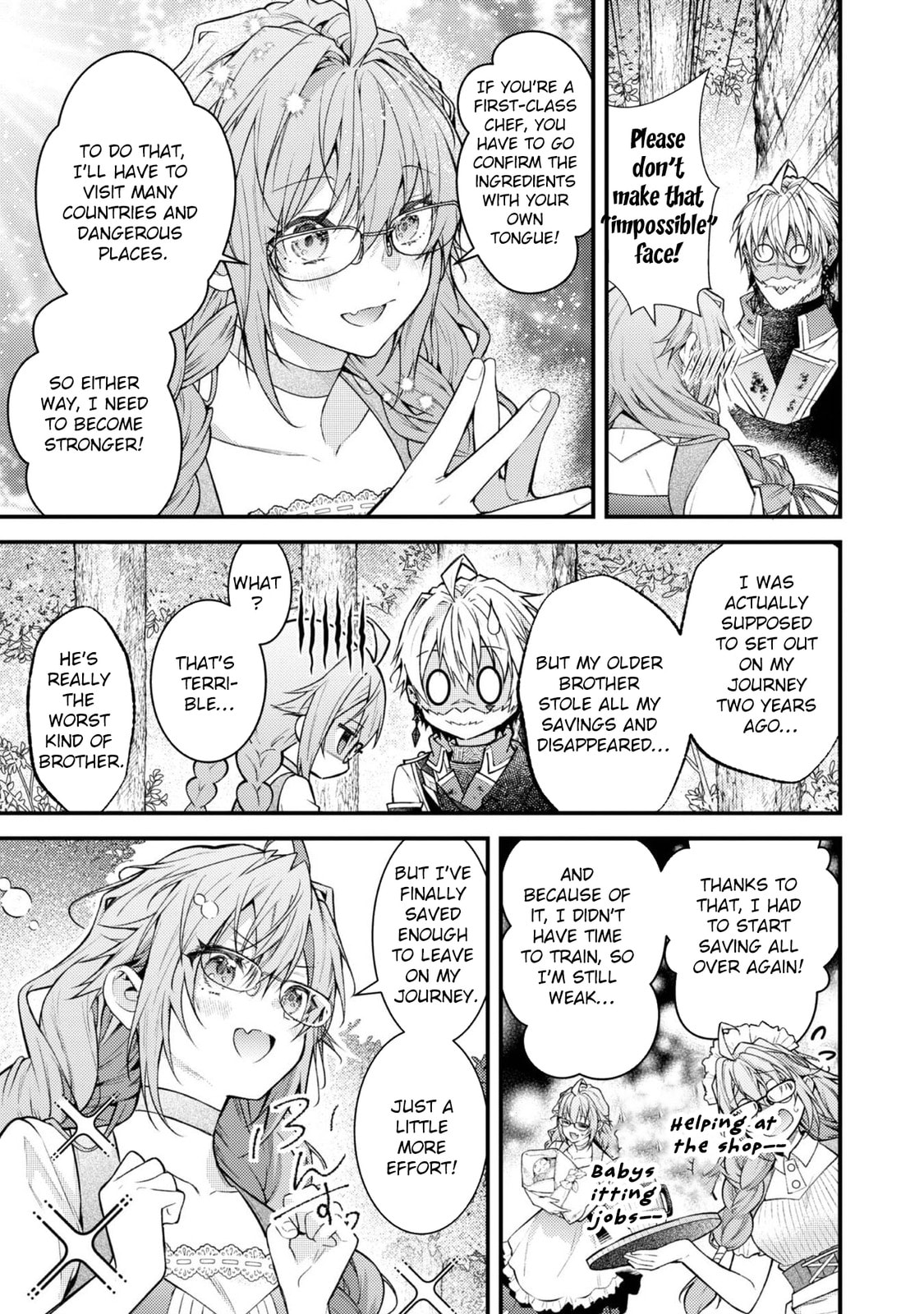 Sekai wo Sukutta Saikyou Yuusha ni Stalker Sareru Muramusume no Hanashi Chapter 7 page 13 - 