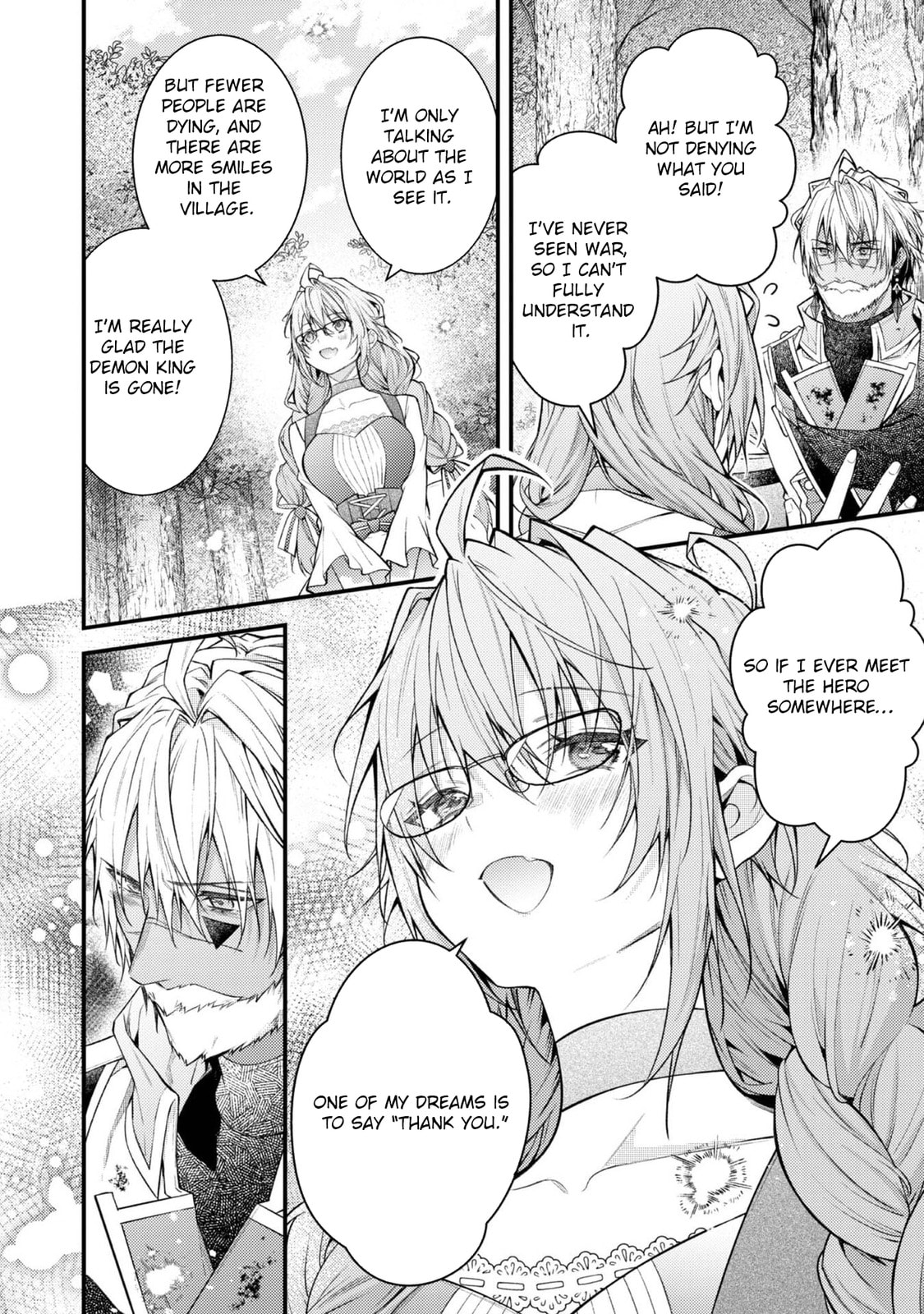 Sekai wo Sukutta Saikyou Yuusha ni Stalker Sareru Muramusume no Hanashi Chapter 7 page 18 - 