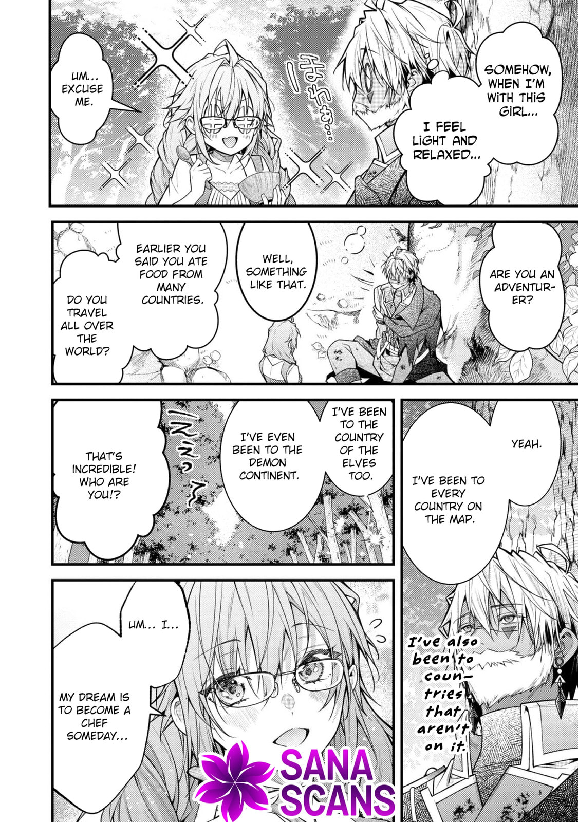 Sekai wo Sukutta Saikyou Yuusha ni Stalker Sareru Muramusume no Hanashi Chapter 7 page 10 - 