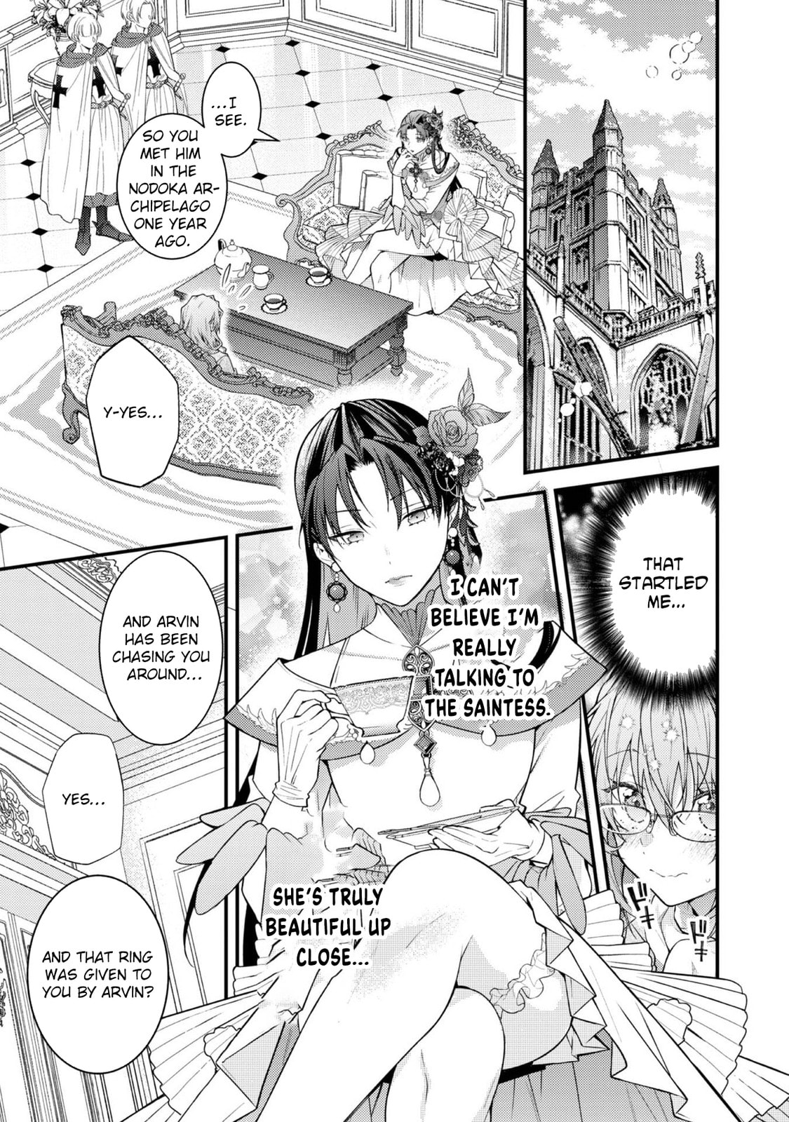 Sekai wo Sukutta Saikyou Yuusha ni Stalker Sareru Muramusume no Hanashi Chapter 8 page 13 - 