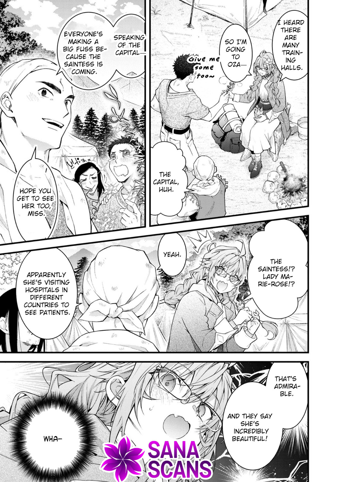 Sekai wo Sukutta Saikyou Yuusha ni Stalker Sareru Muramusume no Hanashi Chapter 8 page 5 - 