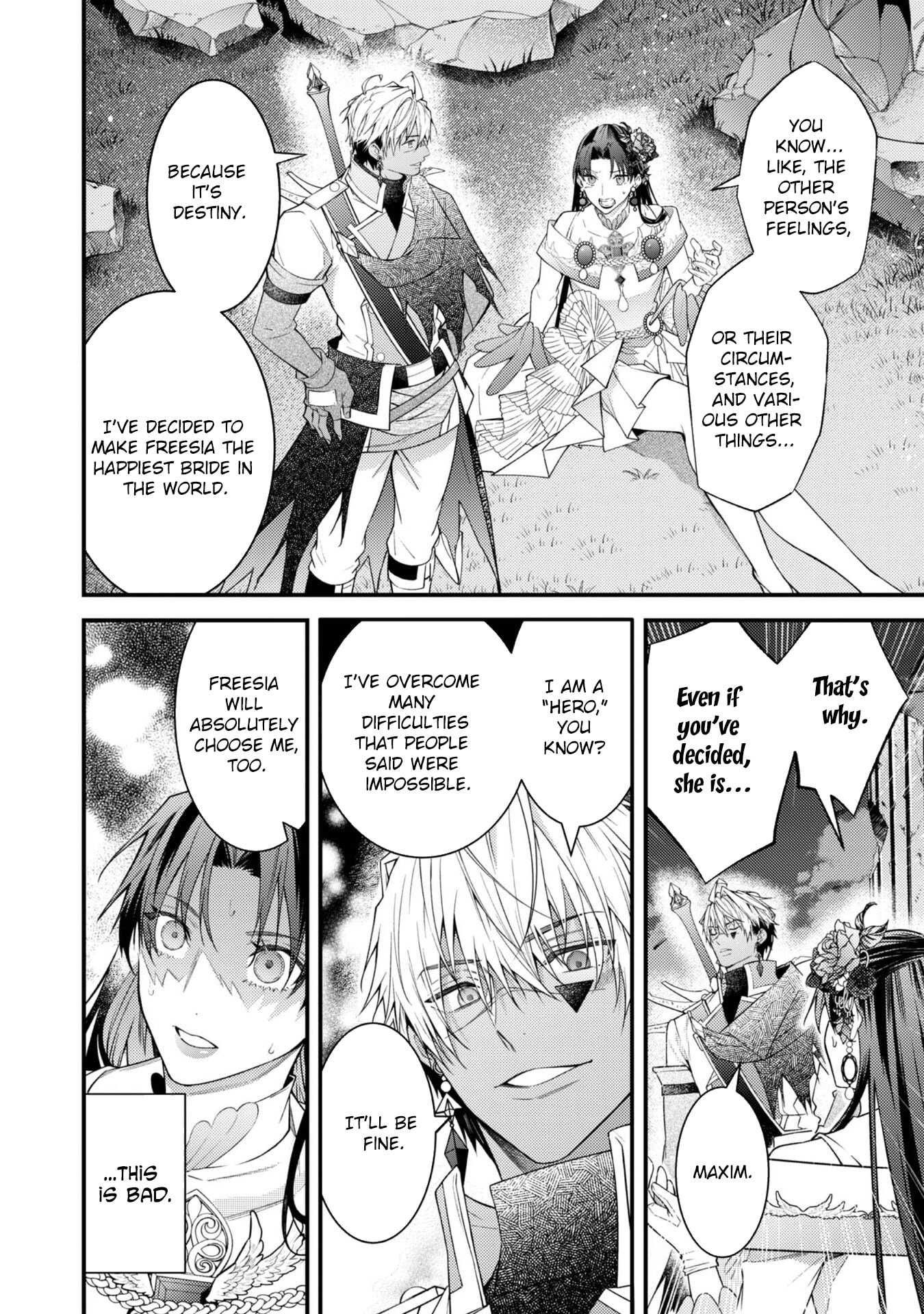Sekai wo Sukutta Saikyou Yuusha ni Stalker Sareru Muramusume no Hanashi Chapter 9 page 28 - 