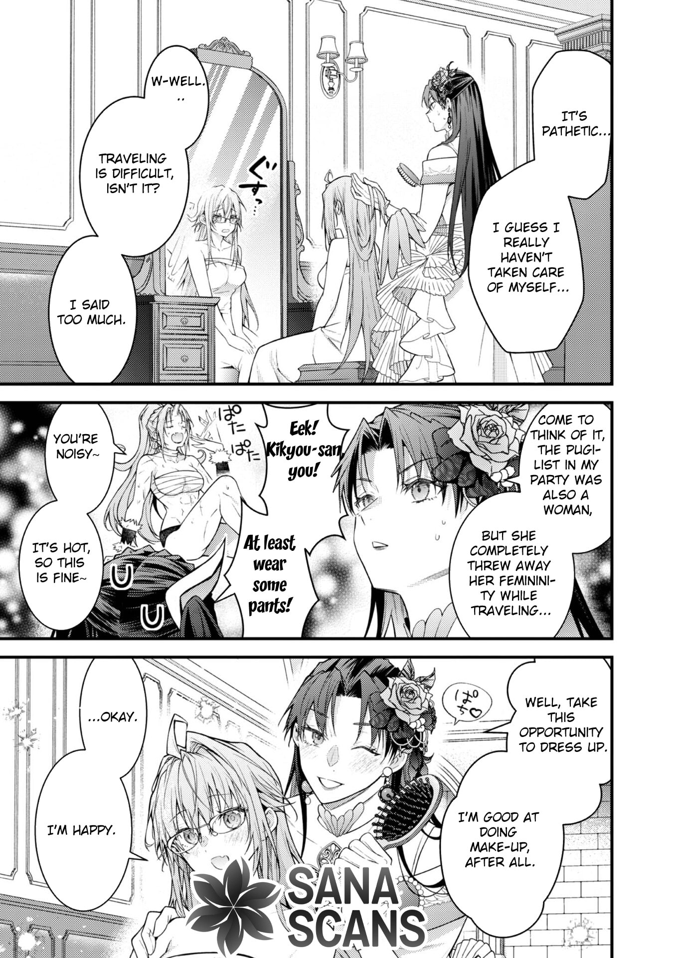 Sekai wo Sukutta Saikyou Yuusha ni Stalker Sareru Muramusume no Hanashi Chapter 9 page 5 - 
