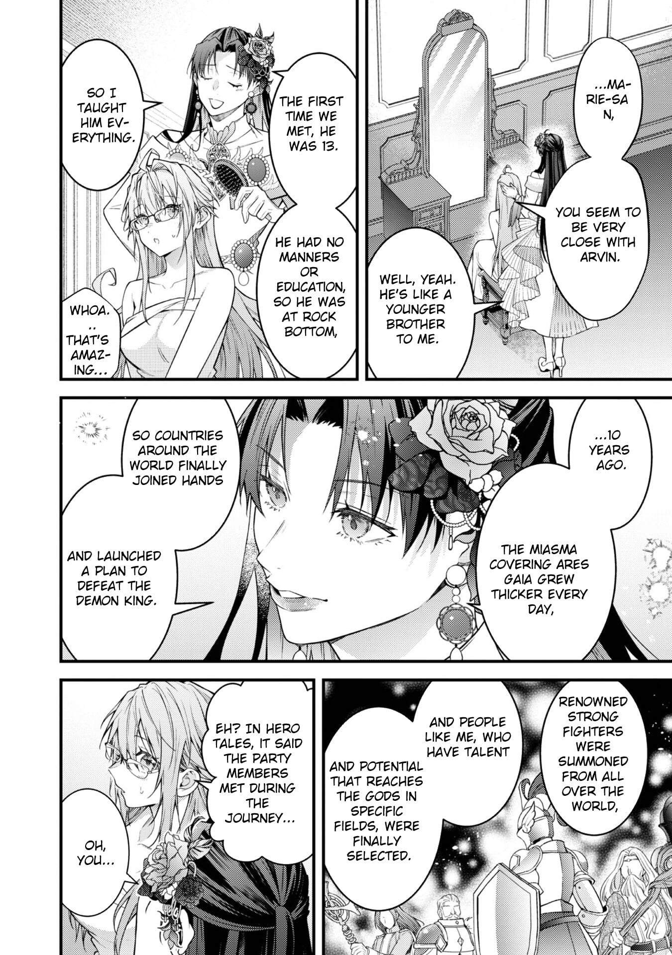 Sekai wo Sukutta Saikyou Yuusha ni Stalker Sareru Muramusume no Hanashi Chapter 9 page 6 - 