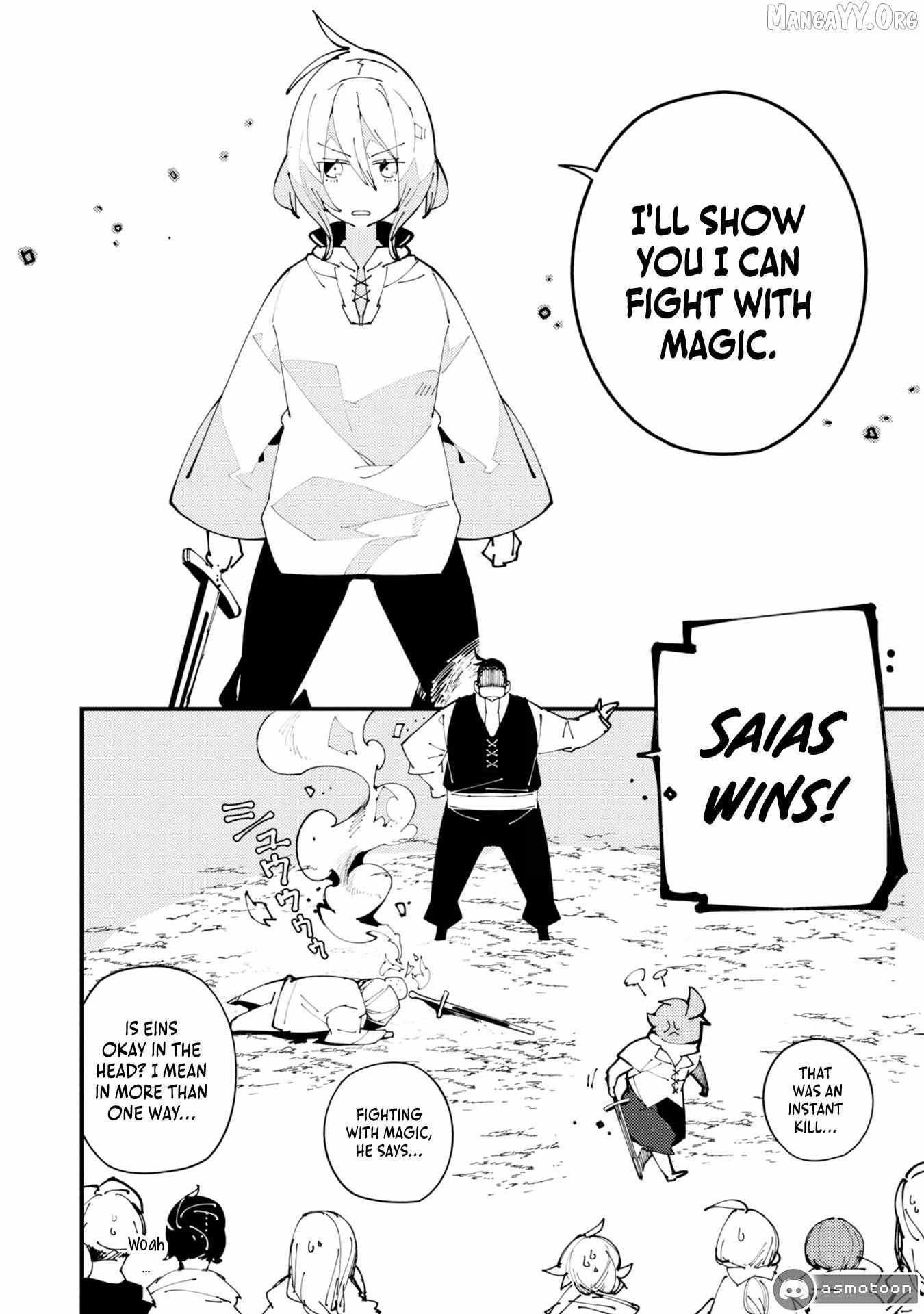 Sekigan, Sekiwan, Sekkyaku no Majutsushi ~Mori no Koya ni Komotteitara Haya 2000-nen. Kizukeba Majin to Yobareteita. Boku wa Tada Majutsu no Tankyuu wo Shitai Dake na no ni~ Chapter 1 page 15 - 