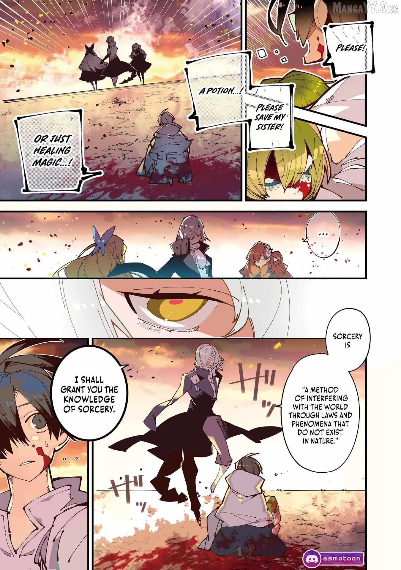 Sekigan, Sekiwan, Sekkyaku no Majutsushi ~Mori no Koya ni Komotteitara Haya 2000-nen. Kizukeba Majin to Yobareteita. Boku wa Tada Majutsu no Tankyuu wo Shitai Dake na no ni~ Chapter 1 page 5 - 