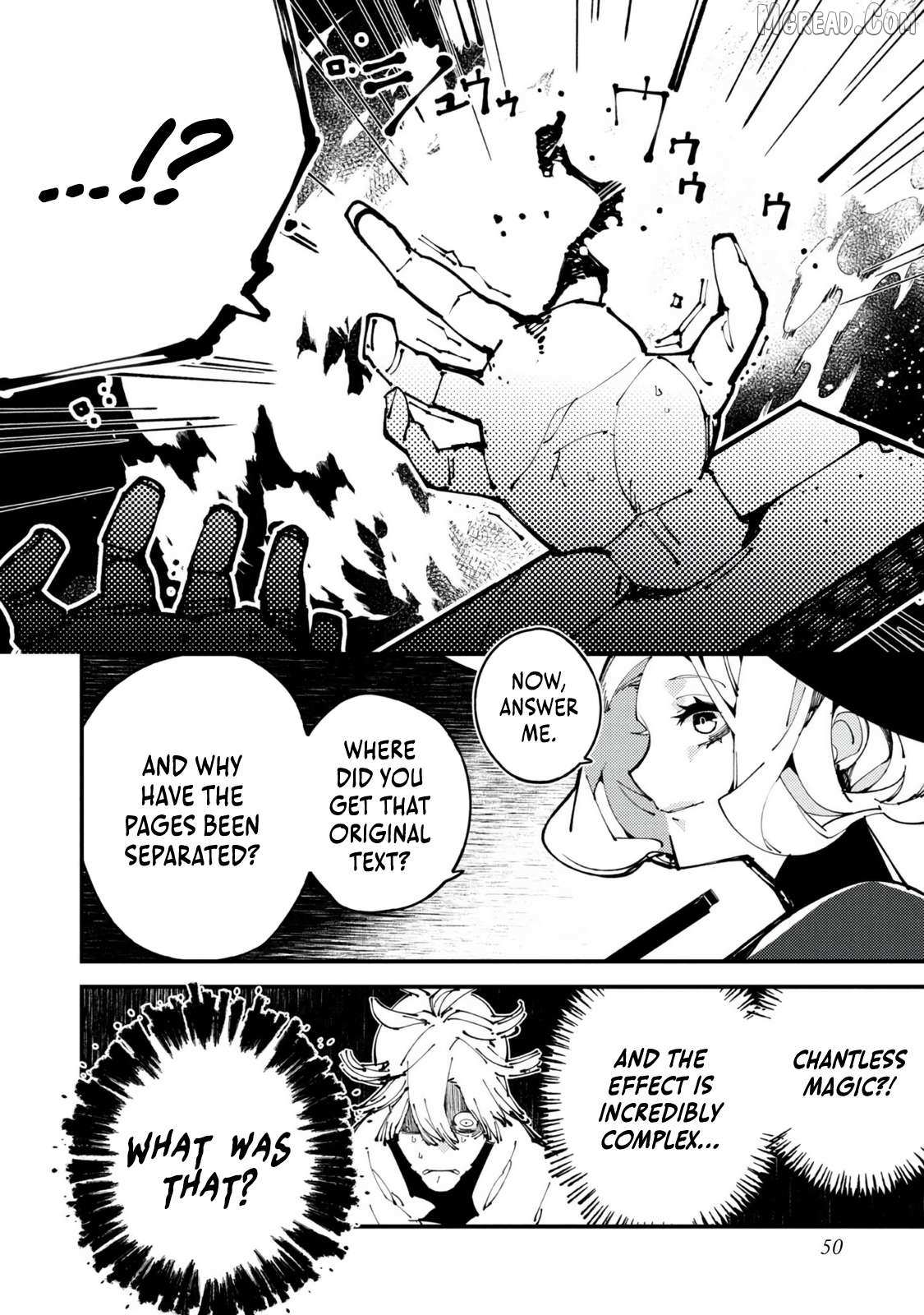 Sekigan, Sekiwan, Sekkyaku no Majutsushi ~Mori no Koya ni Komotteitara Haya 2000-nen. Kizukeba Majin to Yobareteita. Boku wa Tada Majutsu no Tankyuu wo Shitai Dake na no ni~ Chapter 11 page 17 - 