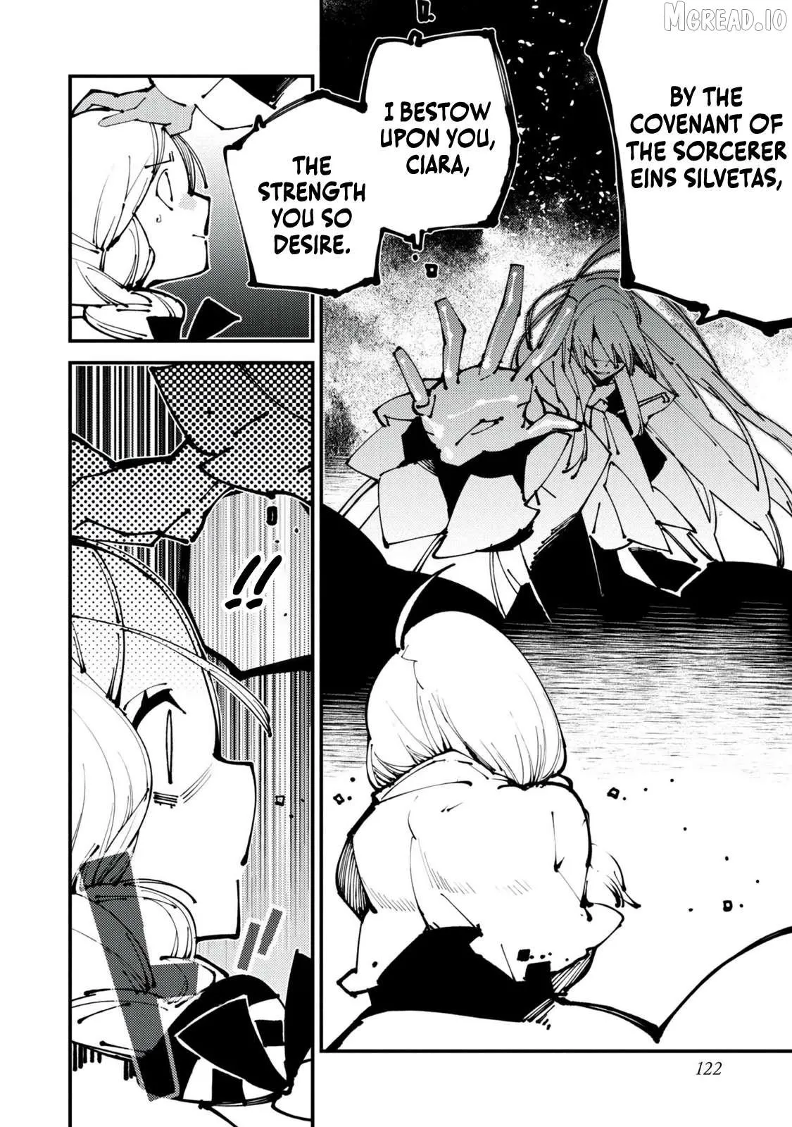 Sekigan, Sekiwan, Sekkyaku no Majutsushi ~Mori no Koya ni Komotteitara Haya 2000-nen. Kizukeba Majin to Yobareteita. Boku wa Tada Majutsu no Tankyuu wo Shitai Dake na no ni~ Chapter 14 page 24 - 