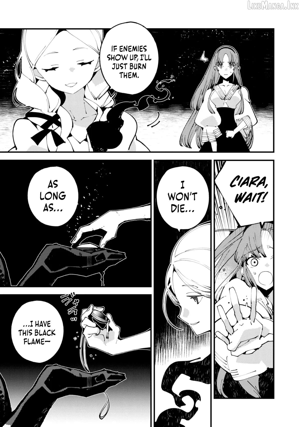 Sekigan, Sekiwan, Sekkyaku no Majutsushi ~Mori no Koya ni Komotteitara Haya 2000-nen. Kizukeba Majin to Yobareteita. Boku wa Tada Majutsu no Tankyuu wo Shitai Dake na no ni~ Chapter 18 page 12 - 