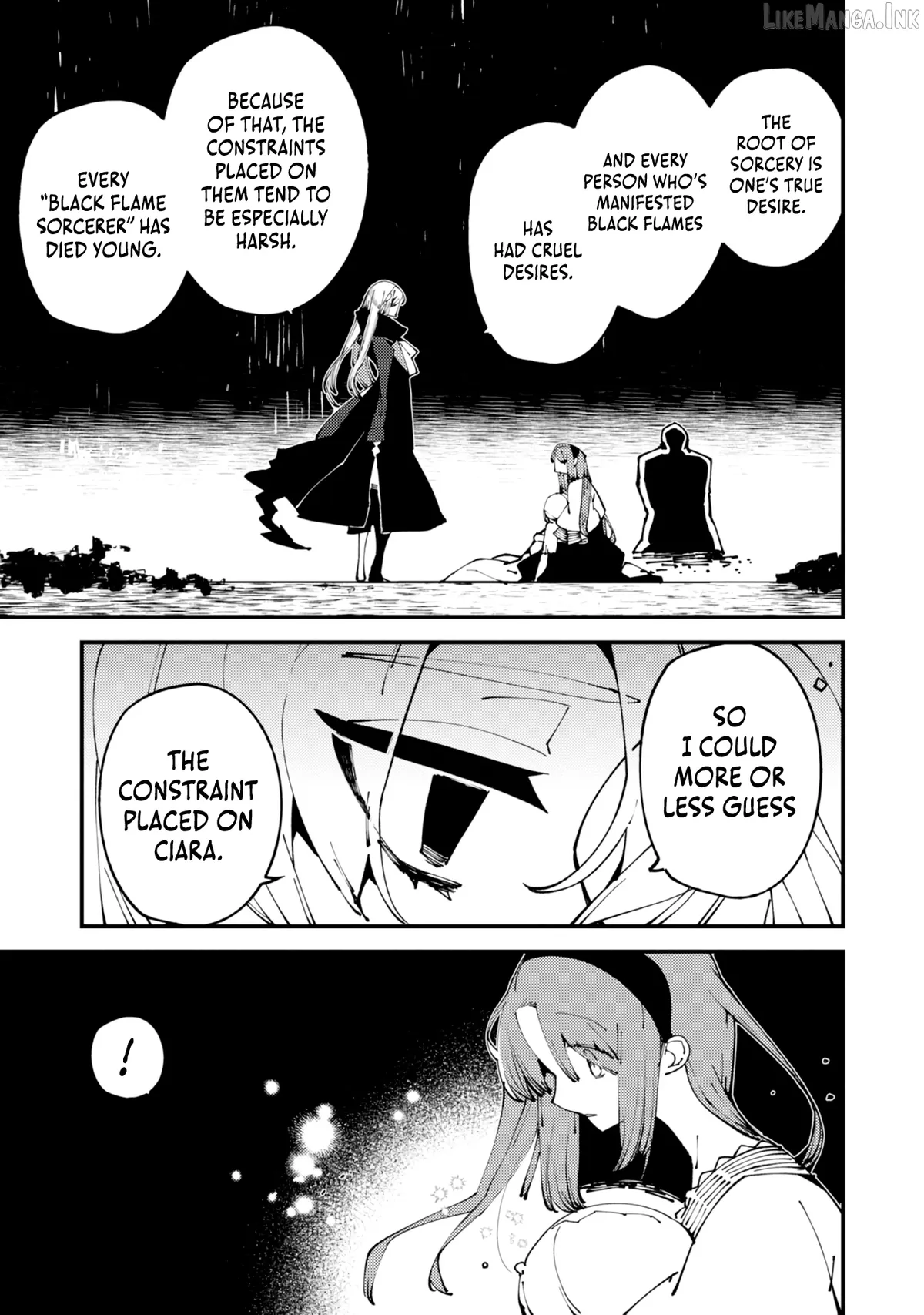 Sekigan, Sekiwan, Sekkyaku no Majutsushi ~Mori no Koya ni Komotteitara Haya 2000-nen. Kizukeba Majin to Yobareteita. Boku wa Tada Majutsu no Tankyuu wo Shitai Dake na no ni~ Chapter 18 page 21 - 