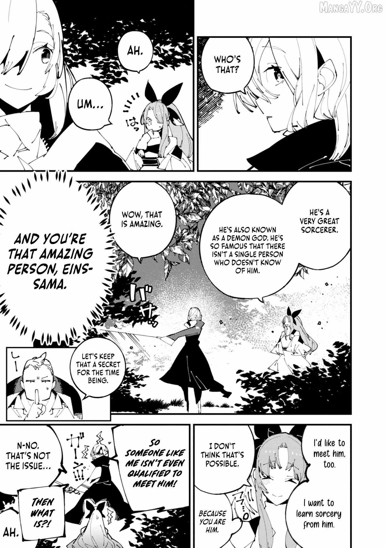 Sekigan, Sekiwan, Sekkyaku no Majutsushi ~Mori no Koya ni Komotteitara Haya 2000-nen. Kizukeba Majin to Yobareteita. Boku wa Tada Majutsu no Tankyuu wo Shitai Dake na no ni~ Chapter 3 page 5 - 