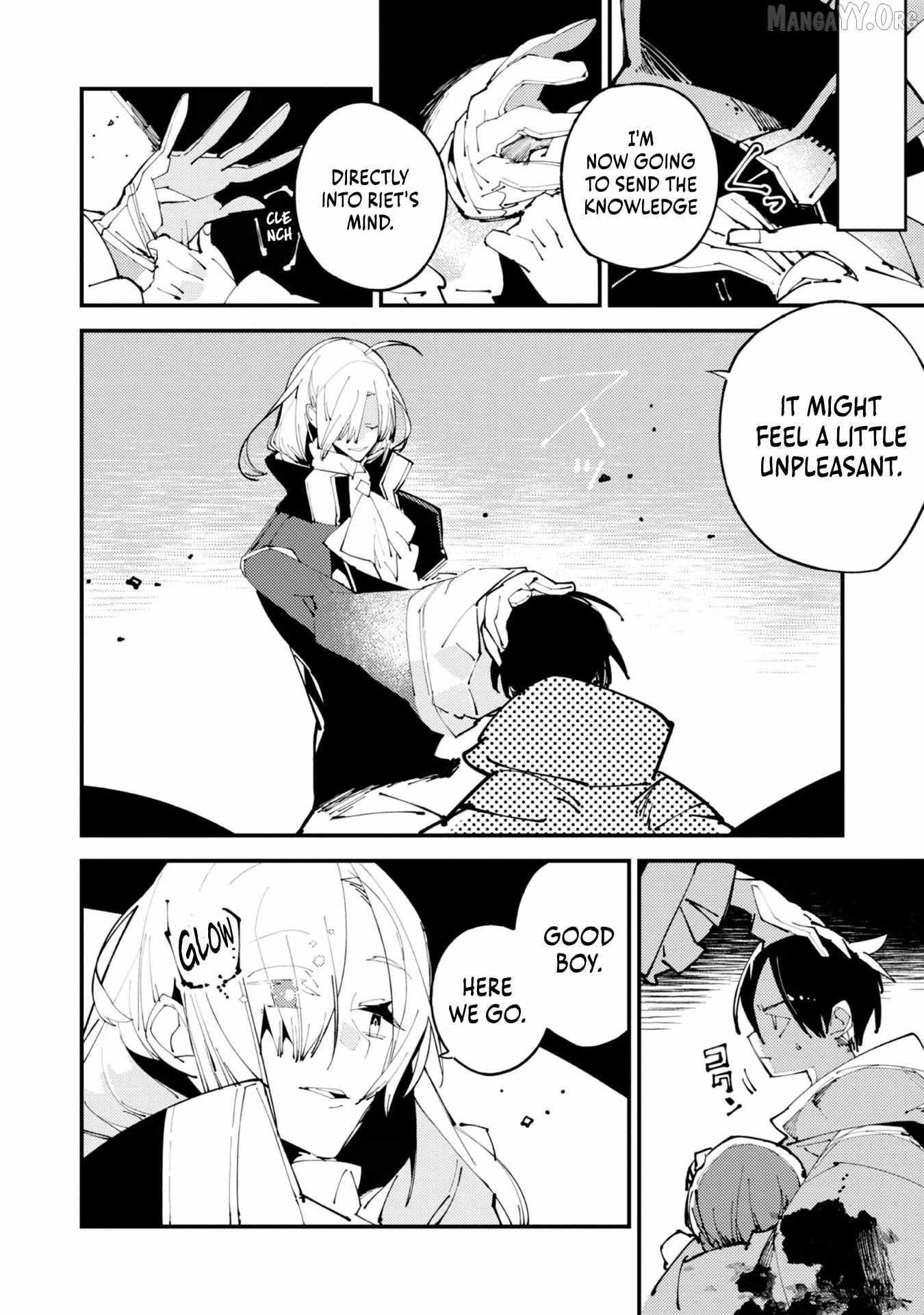Sekigan, Sekiwan, Sekkyaku no Majutsushi ~Mori no Koya ni Komotteitara Haya 2000-nen. Kizukeba Majin to Yobareteita. Boku wa Tada Majutsu no Tankyuu wo Shitai Dake na no ni~ Chapter 4 page 25 - 