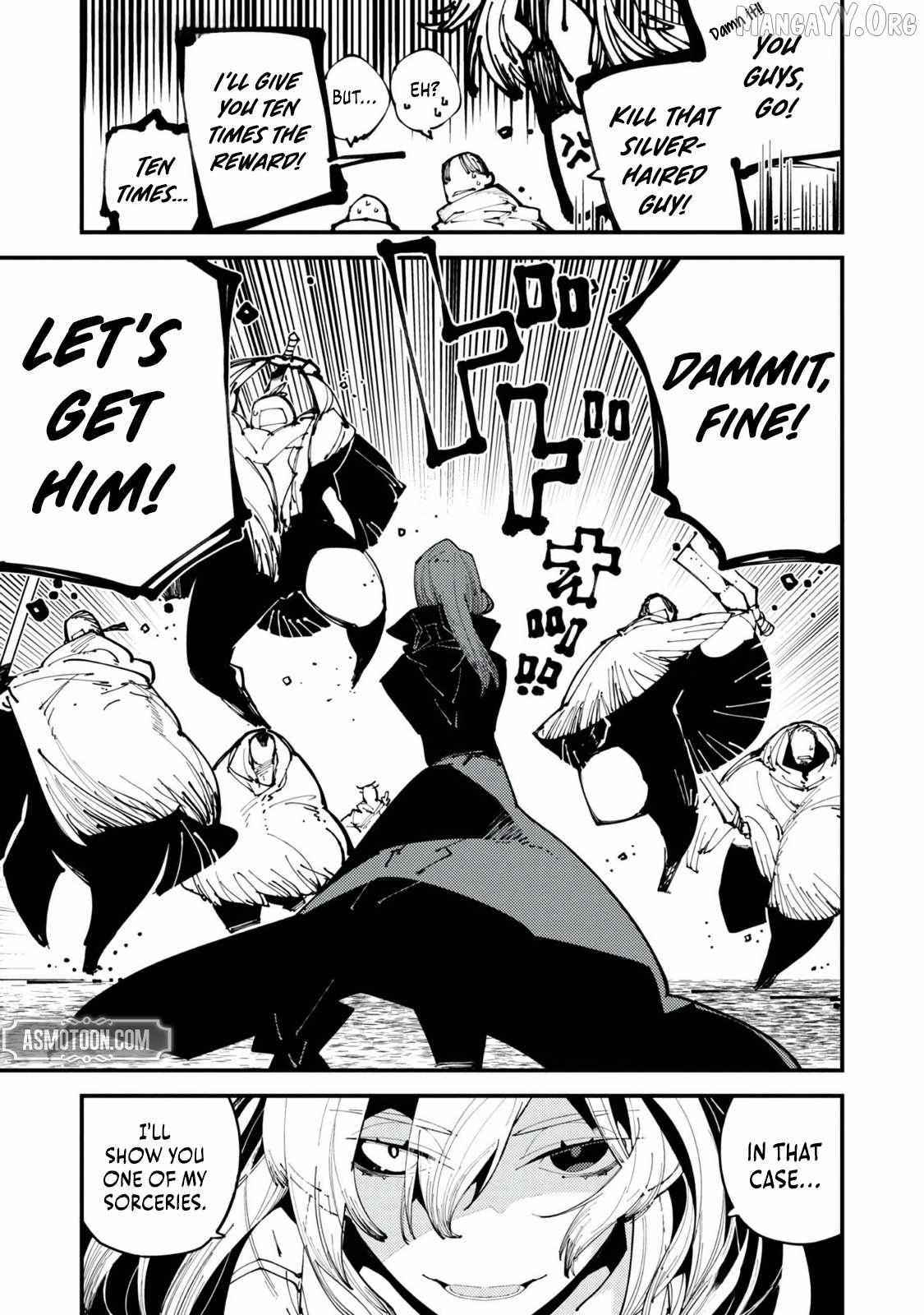 Sekigan, Sekiwan, Sekkyaku no Majutsushi ~Mori no Koya ni Komotteitara Haya 2000-nen. Kizukeba Majin to Yobareteita. Boku wa Tada Majutsu no Tankyuu wo Shitai Dake na no ni~ Chapter 5 page 17 - 