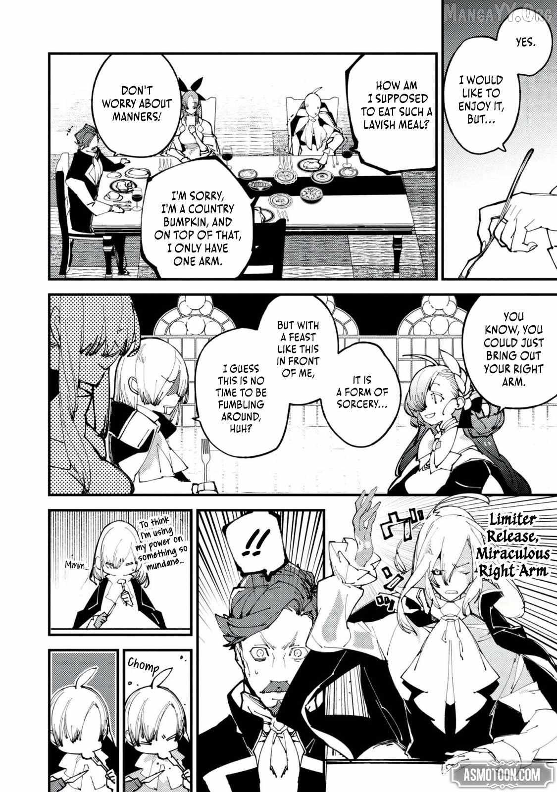 Sekigan, Sekiwan, Sekkyaku no Majutsushi ~Mori no Koya ni Komotteitara Haya 2000-nen. Kizukeba Majin to Yobareteita. Boku wa Tada Majutsu no Tankyuu wo Shitai Dake na no ni~ Chapter 6 page 6 - 