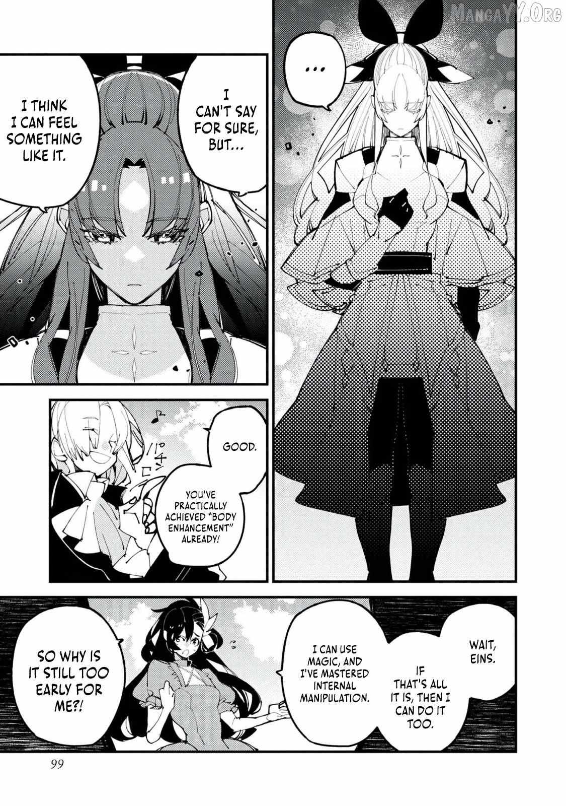 Sekigan, Sekiwan, Sekkyaku no Majutsushi ~Mori no Koya ni Komotteitara Haya 2000-nen. Kizukeba Majin to Yobareteita. Boku wa Tada Majutsu no Tankyuu wo Shitai Dake na no ni~ Chapter 8 page 19 - 
