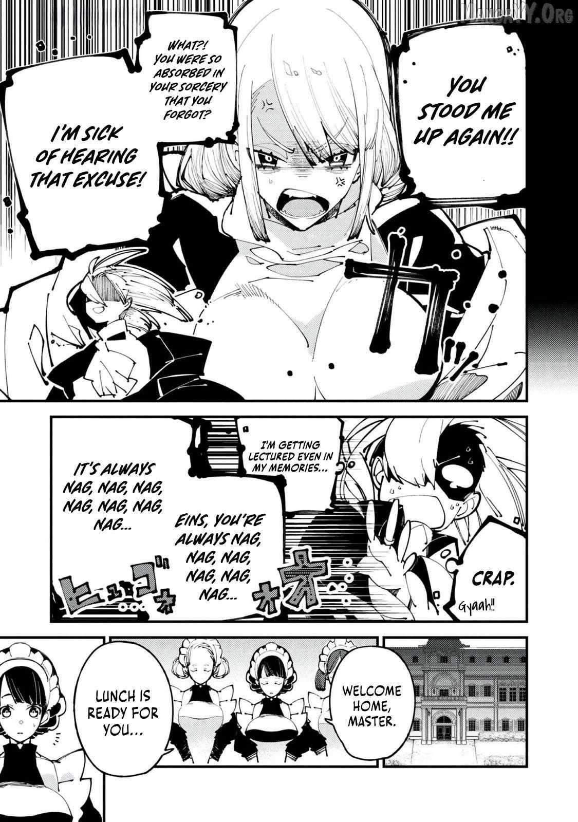 Sekigan, Sekiwan, Sekkyaku no Majutsushi ~Mori no Koya ni Komotteitara Haya 2000-nen. Kizukeba Majin to Yobareteita. Boku wa Tada Majutsu no Tankyuu wo Shitai Dake na no ni~ Chapter 8 page 5 - 