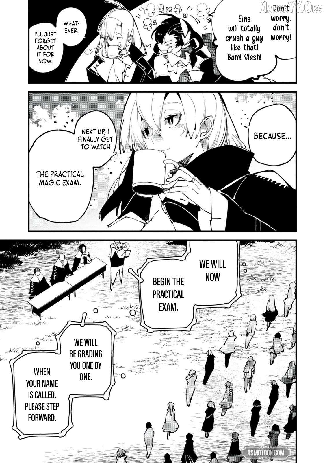 Sekigan, Sekiwan, Sekkyaku no Majutsushi ~Mori no Koya ni Komotteitara Haya 2000-nen. Kizukeba Majin to Yobareteita. Boku wa Tada Majutsu no Tankyuu wo Shitai Dake na no ni~ Chapter 9 page 23 - 