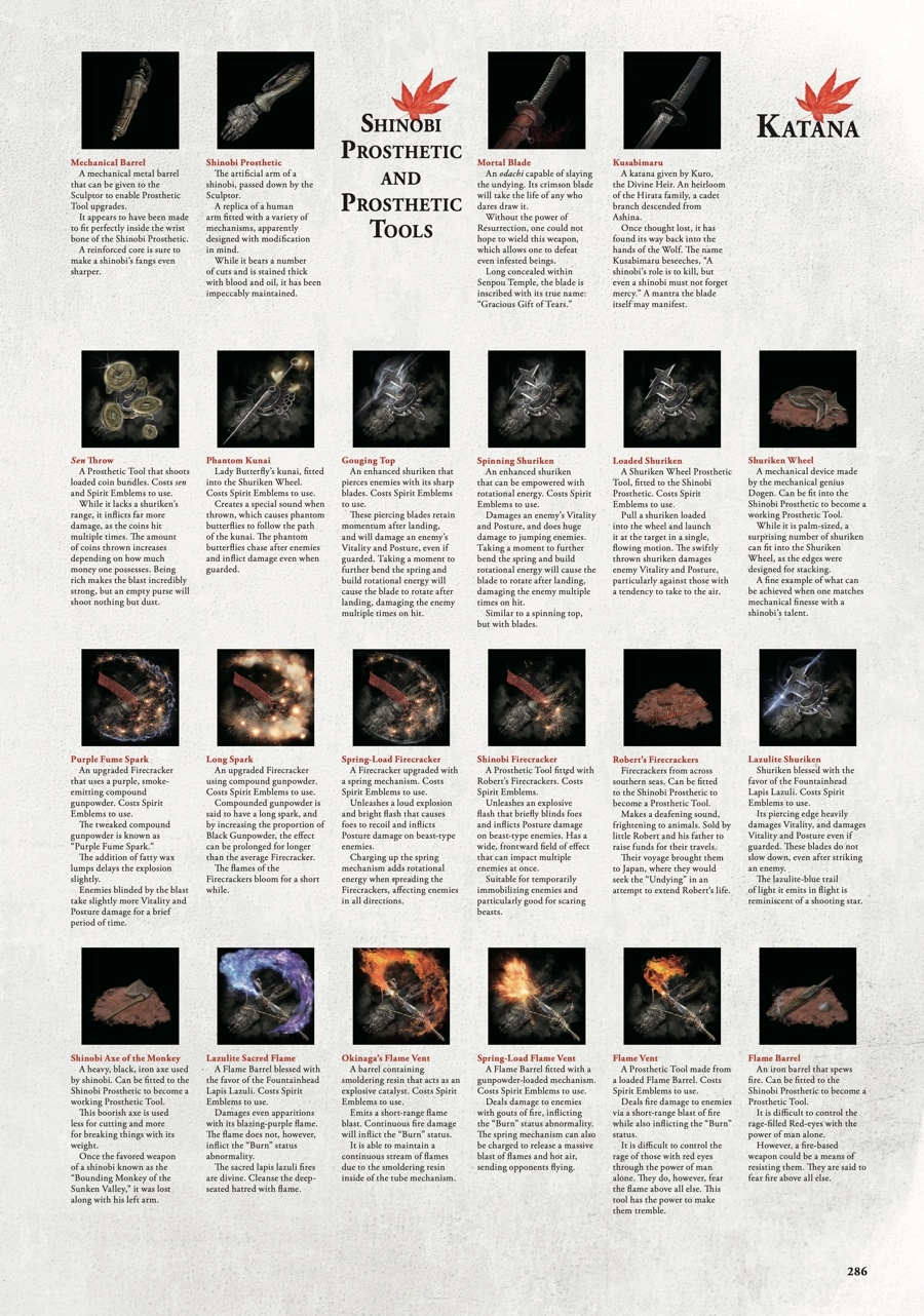 Sekiro: Shadows Die Twice Artworks Chapter 0 page 196 - 