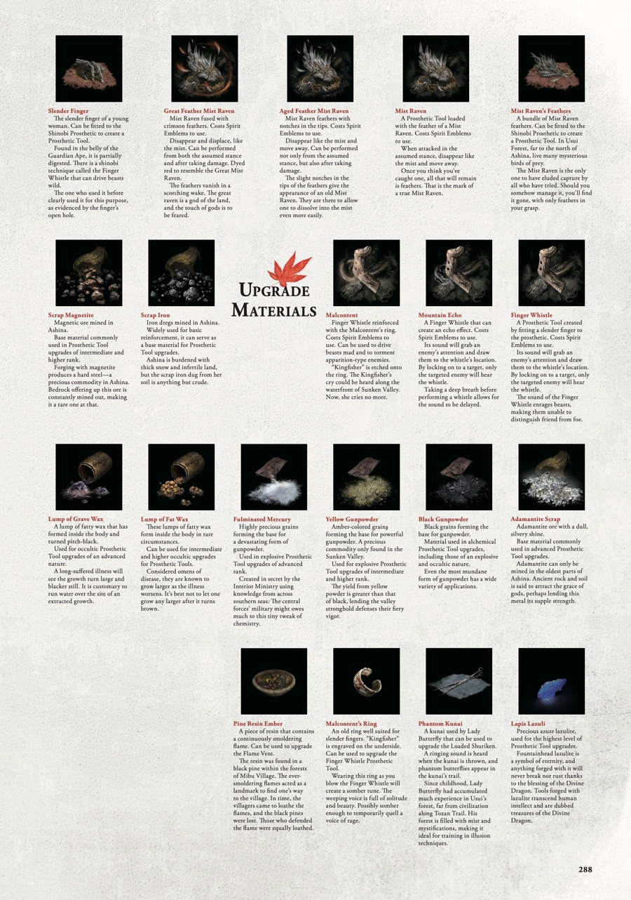 Sekiro: Shadows Die Twice Artworks Chapter 0 page 198 - 