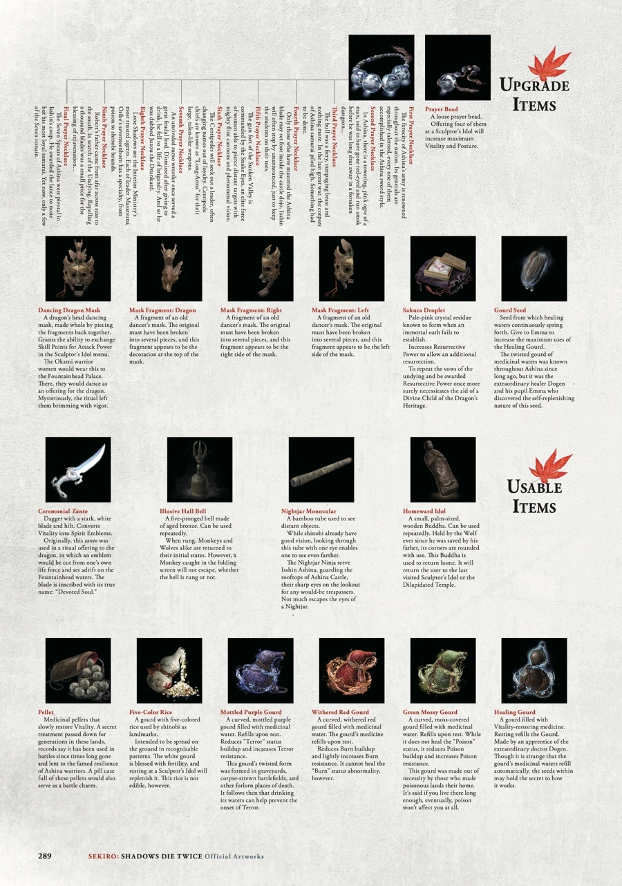 Sekiro: Shadows Die Twice Artworks Chapter 0 page 199 - 
