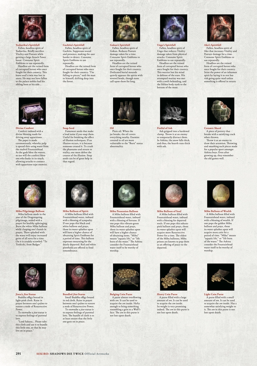 Sekiro: Shadows Die Twice Artworks Chapter 0 page 201 - 