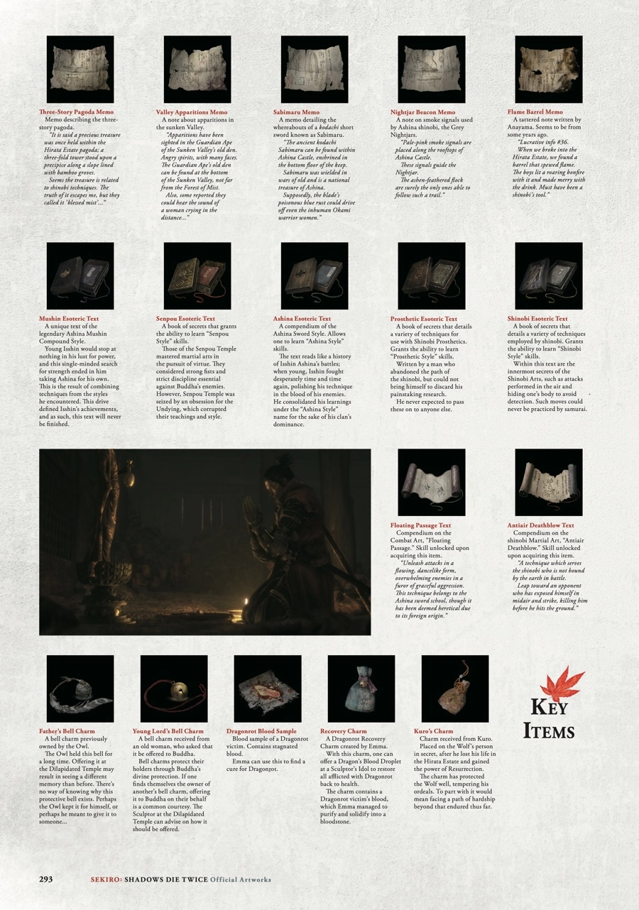 Sekiro: Shadows Die Twice Artworks Chapter 0 page 203 - 