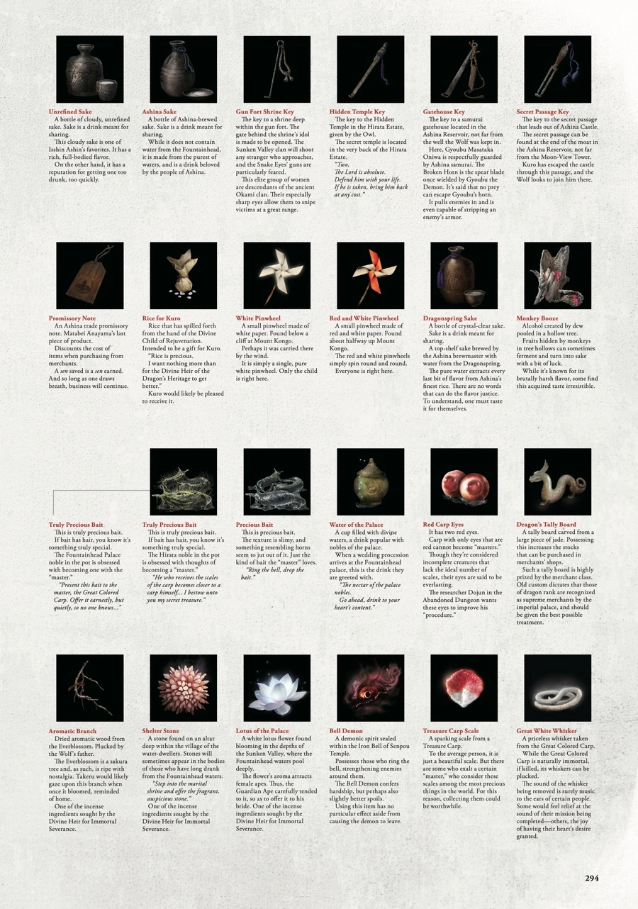 Sekiro: Shadows Die Twice Artworks Chapter 0 page 204 - 