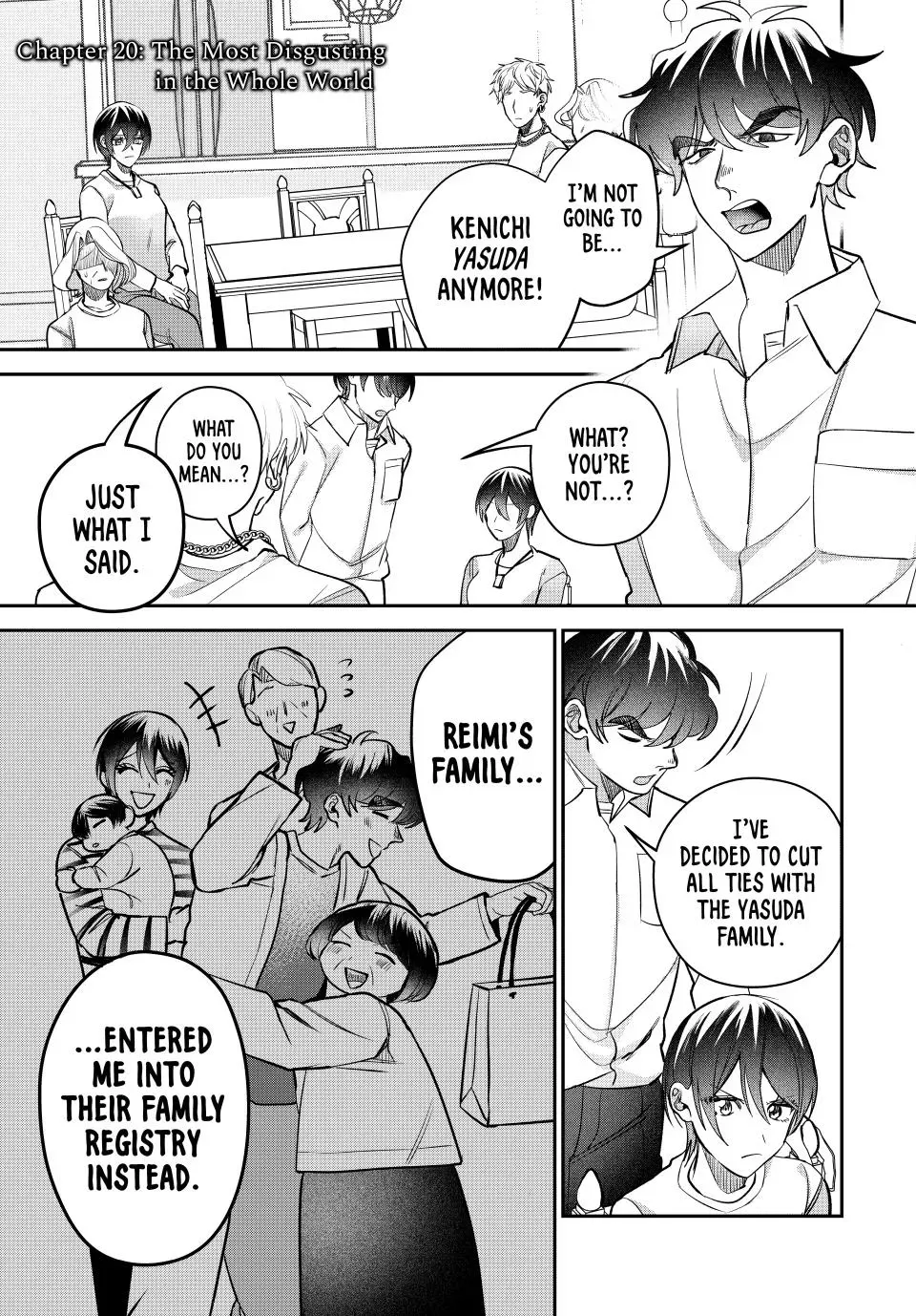Sekokechi Gimai ga Subete wo Ushinatta Hanashi Chapter 20 page 1 - 
