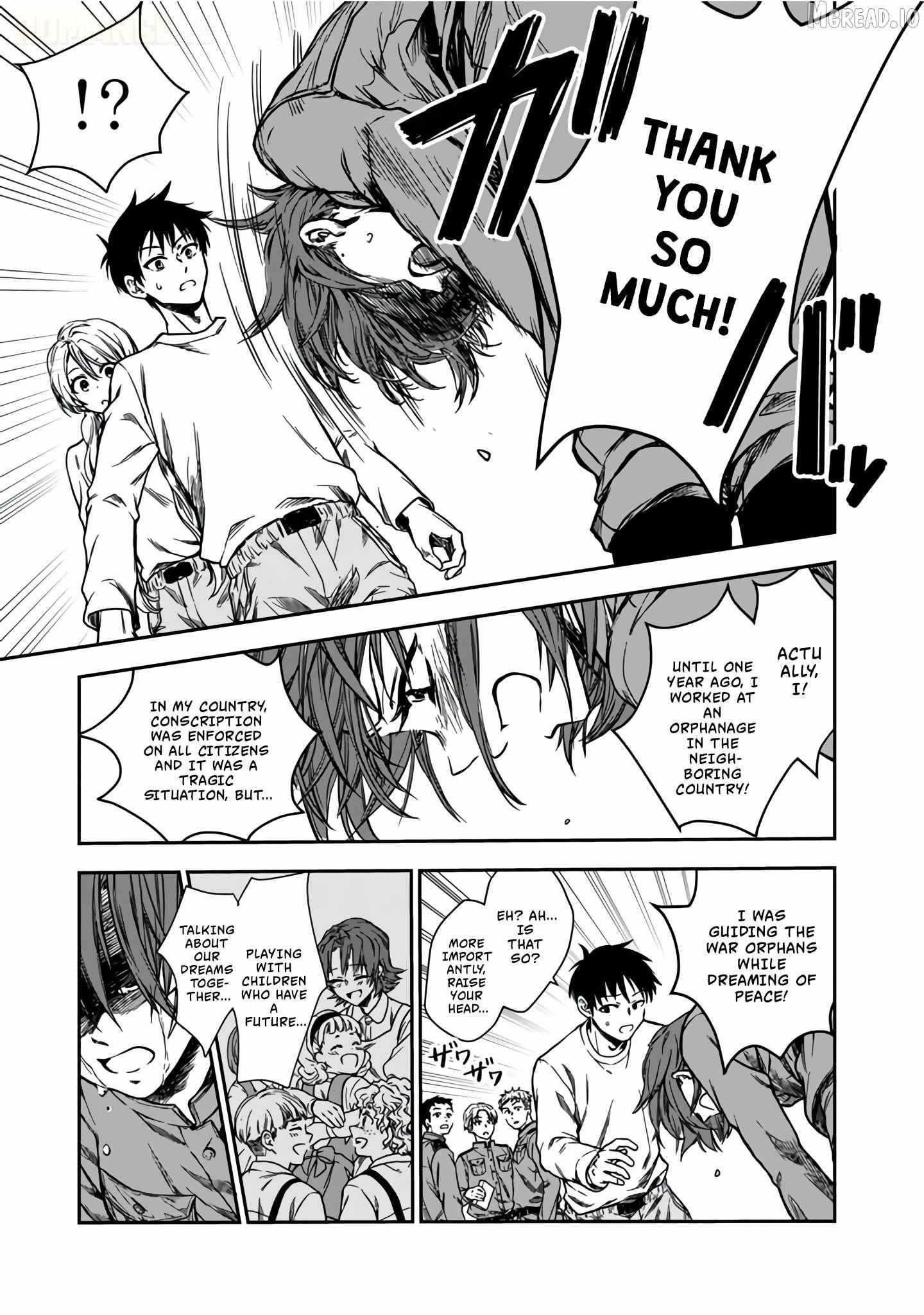 Senchi Kara Kaette kita Takashi-kun. Futsuu ni Koukou Seikatsu wo Okuritai Chapter 1 page 13 - 