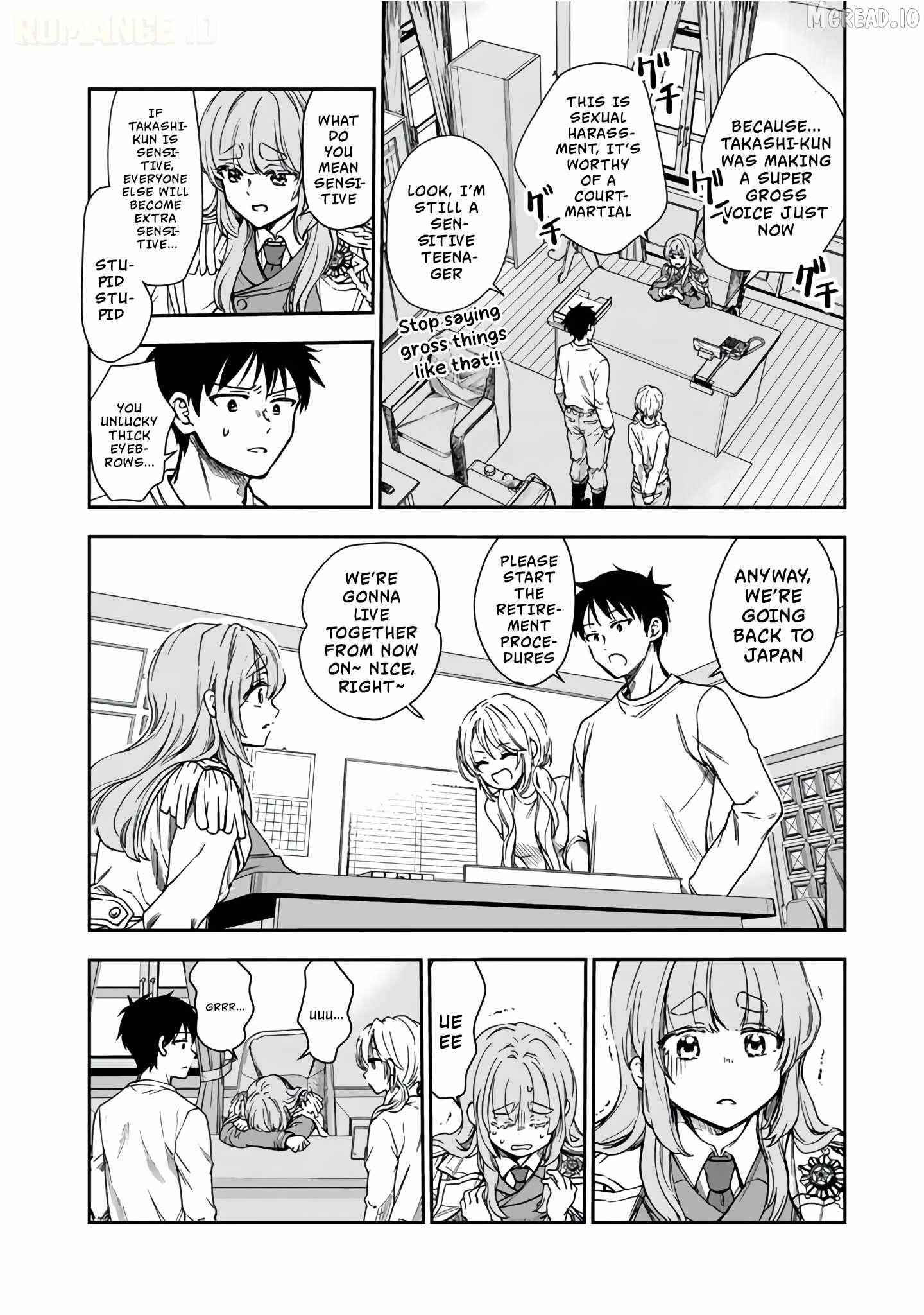 Senchi Kara Kaette kita Takashi-kun. Futsuu ni Koukou Seikatsu wo Okuritai Chapter 1 page 20 - 