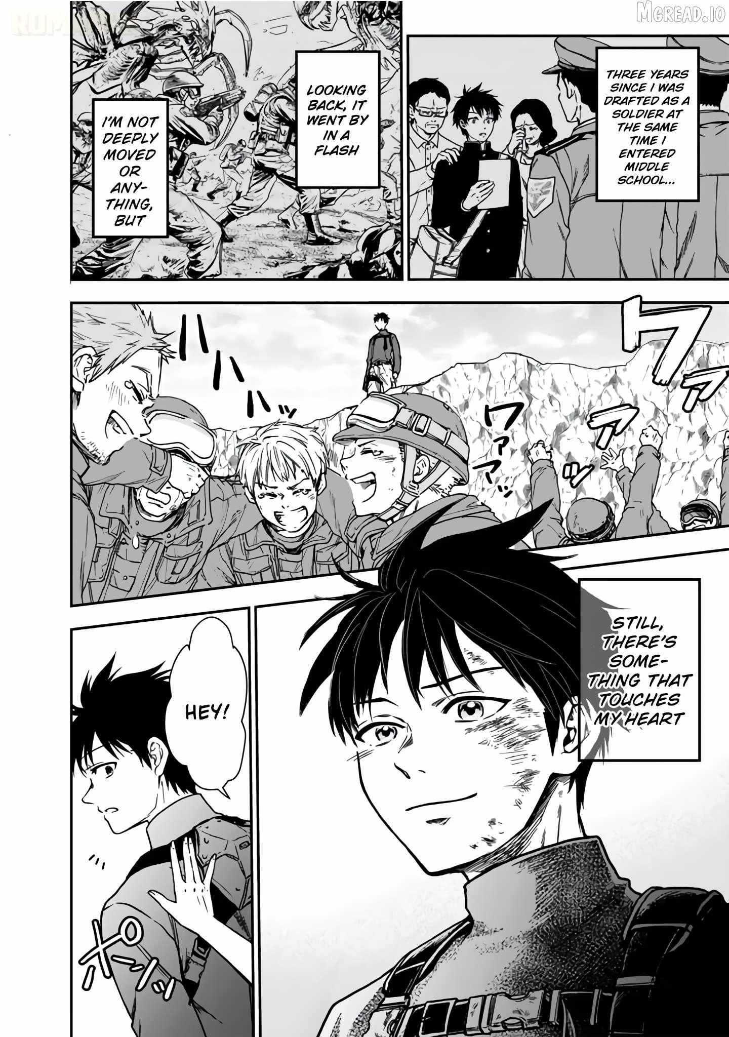 Senchi Kara Kaette kita Takashi-kun. Futsuu ni Koukou Seikatsu wo Okuritai Chapter 1 page 6 - 
