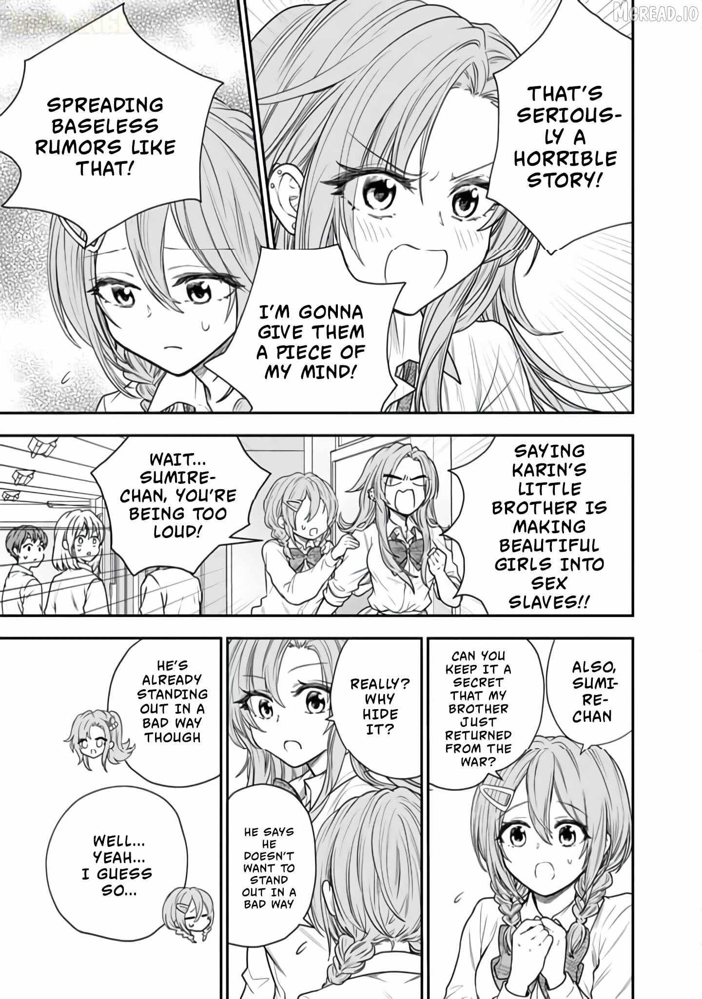 Senchi Kara Kaette kita Takashi-kun. Futsuu ni Koukou Seikatsu wo Okuritai Chapter 13 page 4 - 