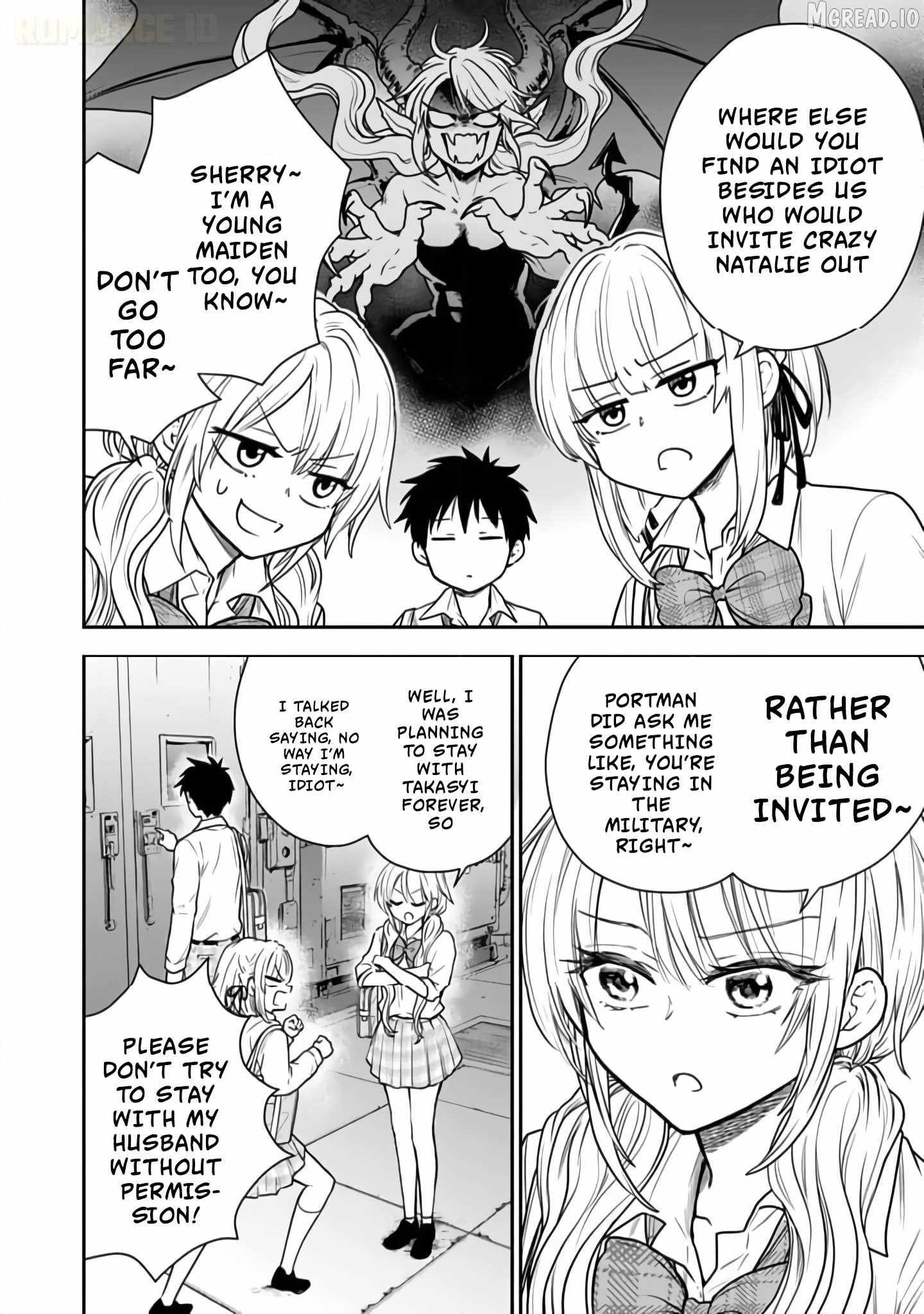 Senchi Kara Kaette kita Takashi-kun. Futsuu ni Koukou Seikatsu wo Okuritai Chapter 14 page 11 - 