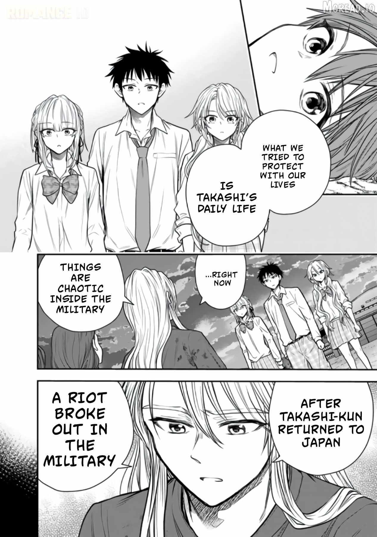 Senchi Kara Kaette kita Takashi-kun. Futsuu ni Koukou Seikatsu wo Okuritai Chapter 15 page 29 - 