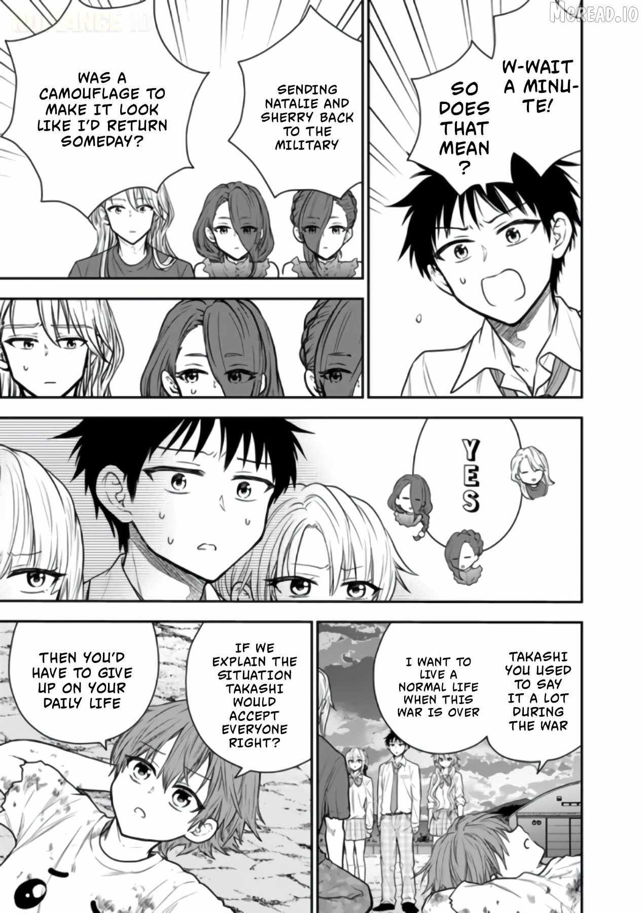 Senchi Kara Kaette kita Takashi-kun. Futsuu ni Koukou Seikatsu wo Okuritai Chapter 15 page 32 - 